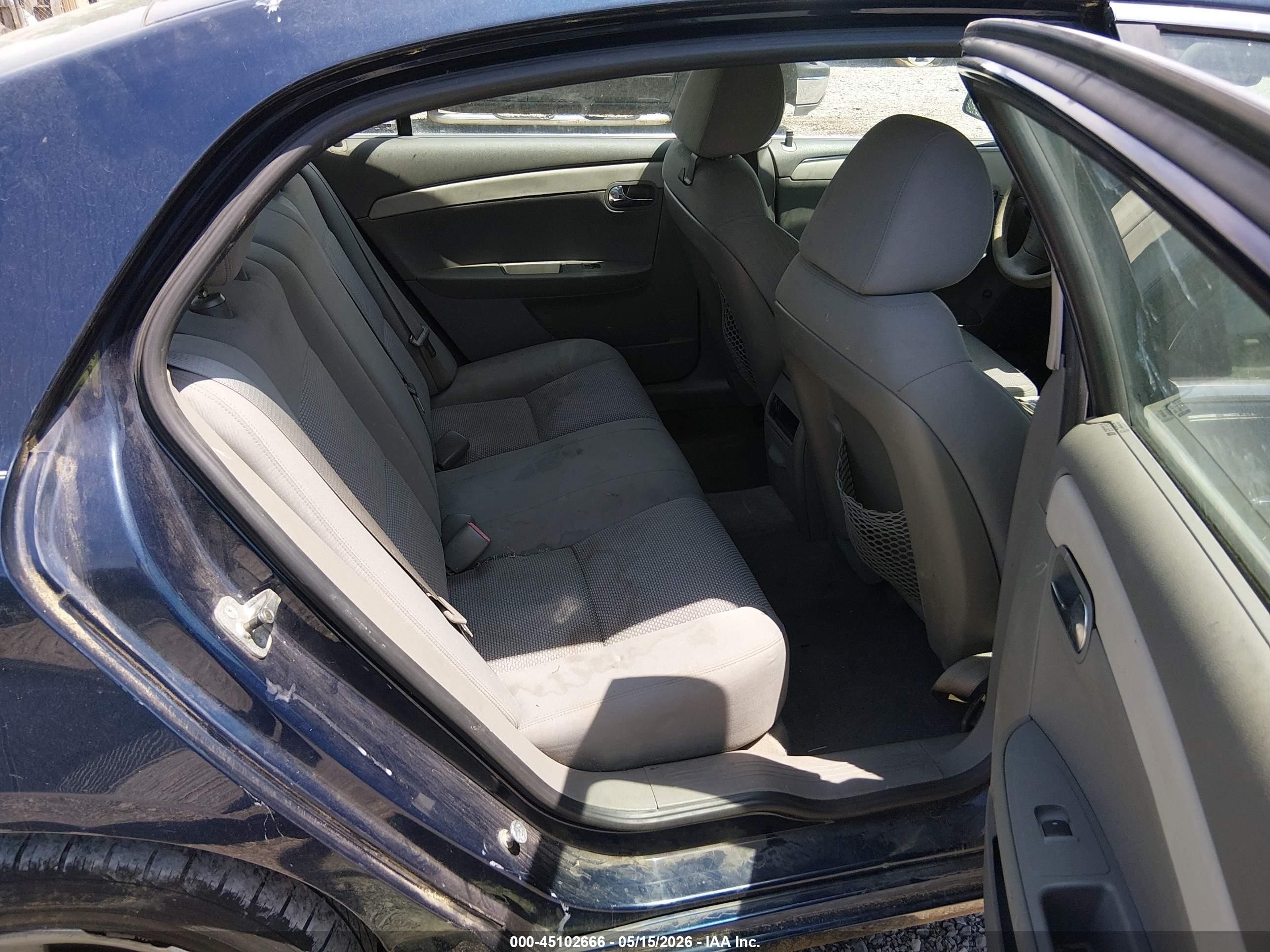 2010 Chevrolet Malibu Ls Dark Blue vin: 1G1ZB5EB3AF212102