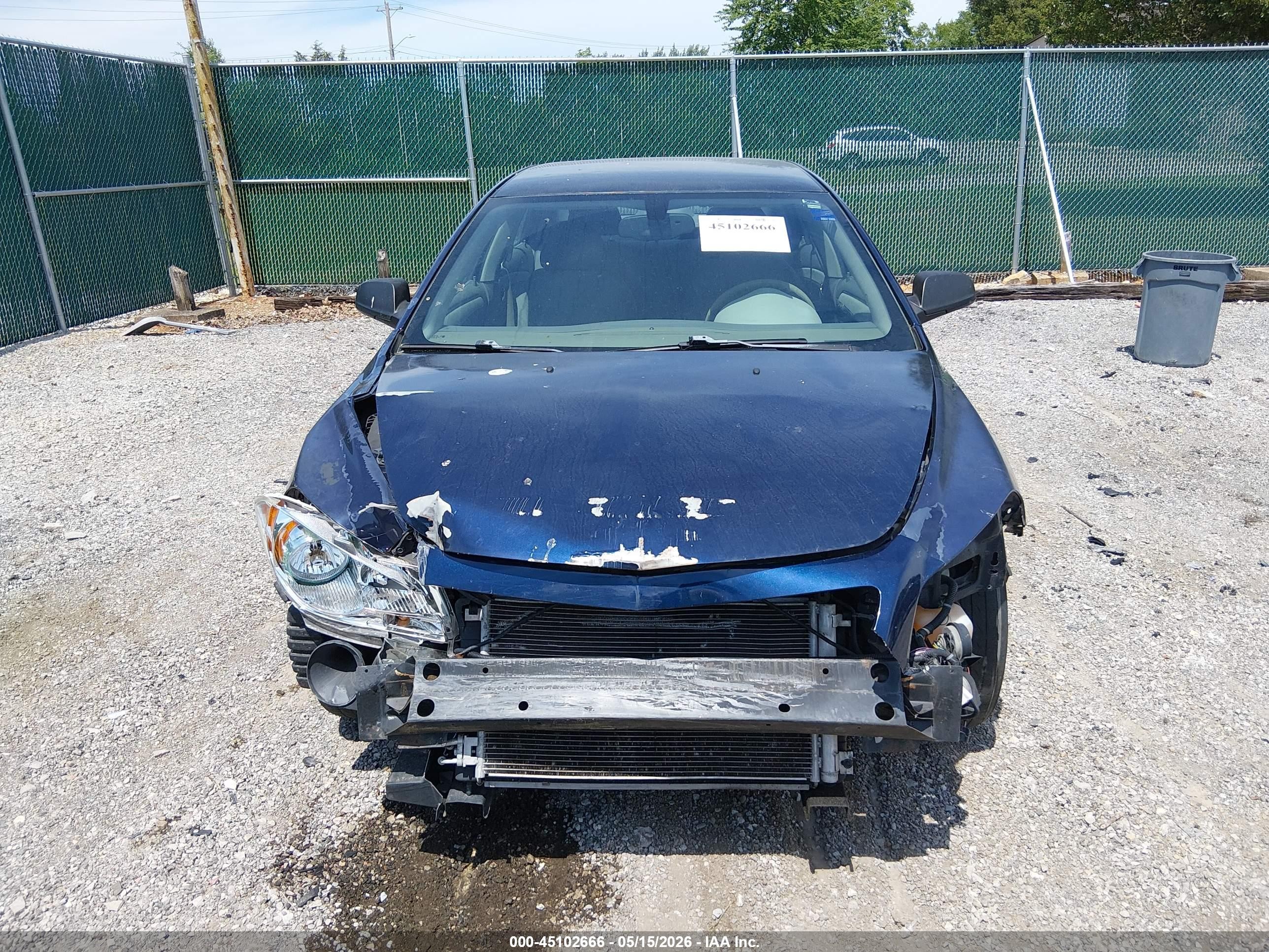 2010 Chevrolet Malibu Ls Dark Blue vin: 1G1ZB5EB3AF212102