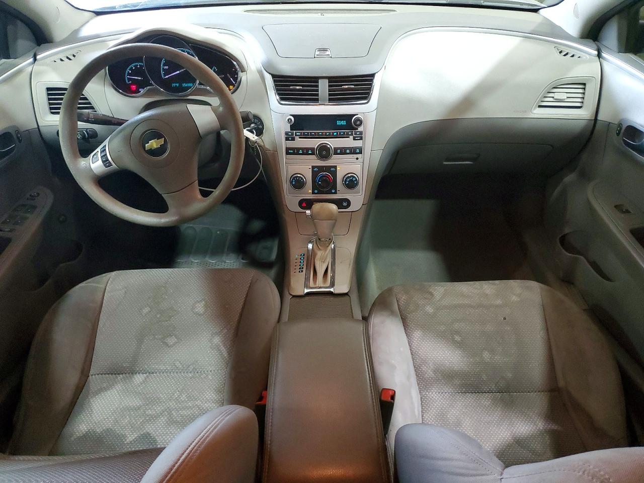 2010 Chevrolet Malibu Ls Silver vin: 1G1ZB5EB3AF260862