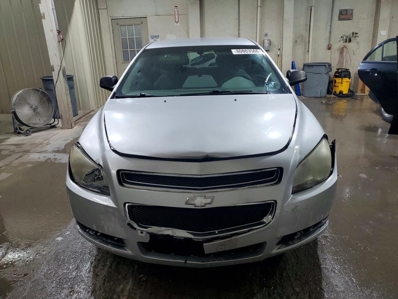2010 Chevrolet Malibu Ls Silver vin: 1G1ZB5EB3AF260862