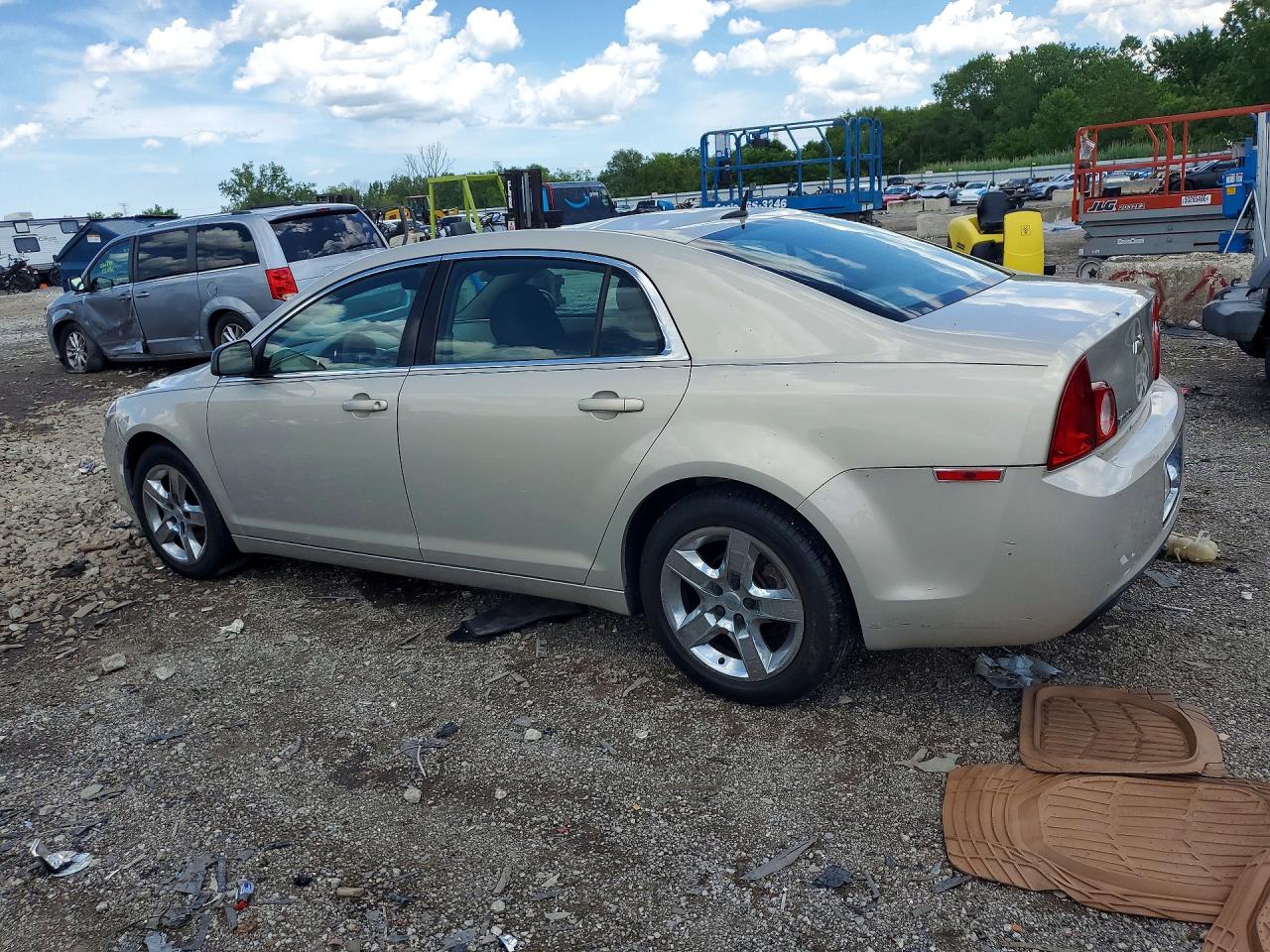 2010 Chevrolet Malibu Ls Beige vin: 1G1ZB5EB3AF262062