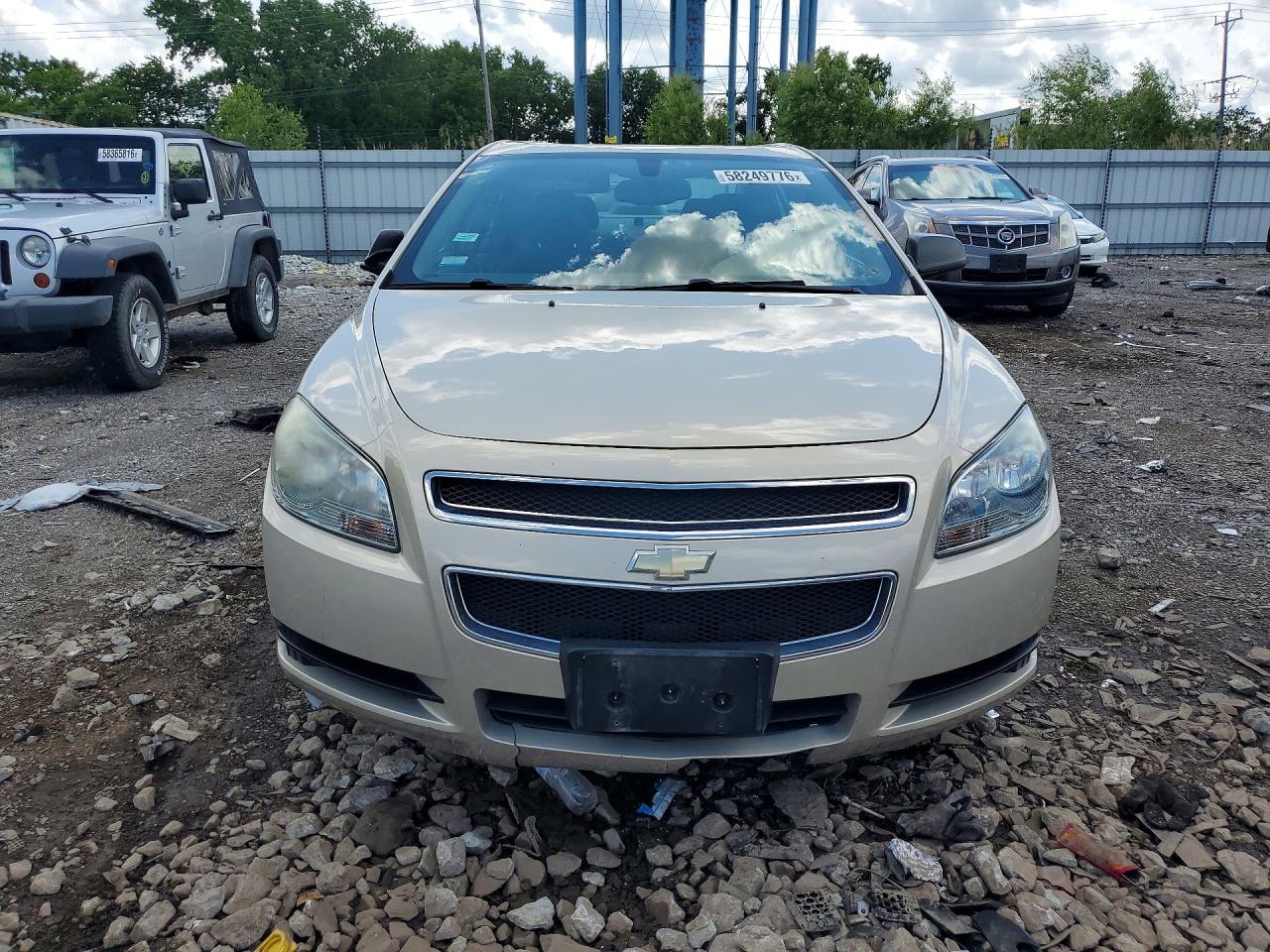2010 Chevrolet Malibu Ls Beige vin: 1G1ZB5EB3AF262062