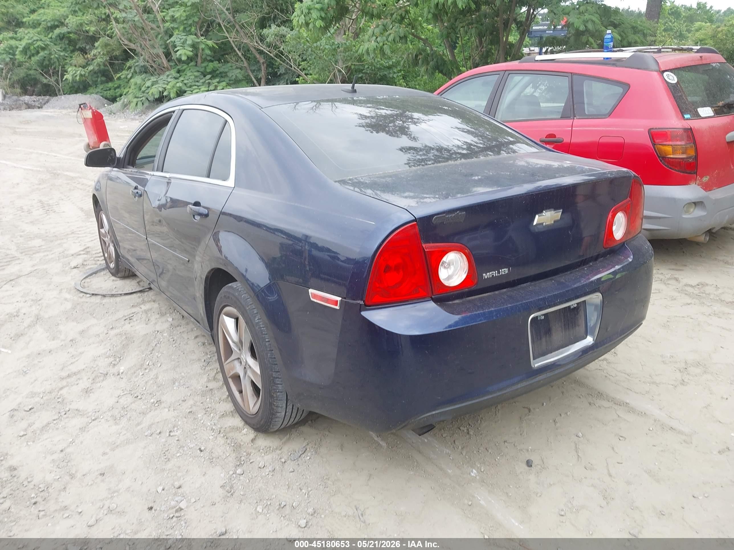 2010 Chevrolet Malibu Ls Dark Blue vin: 1G1ZB5EB4A4135994