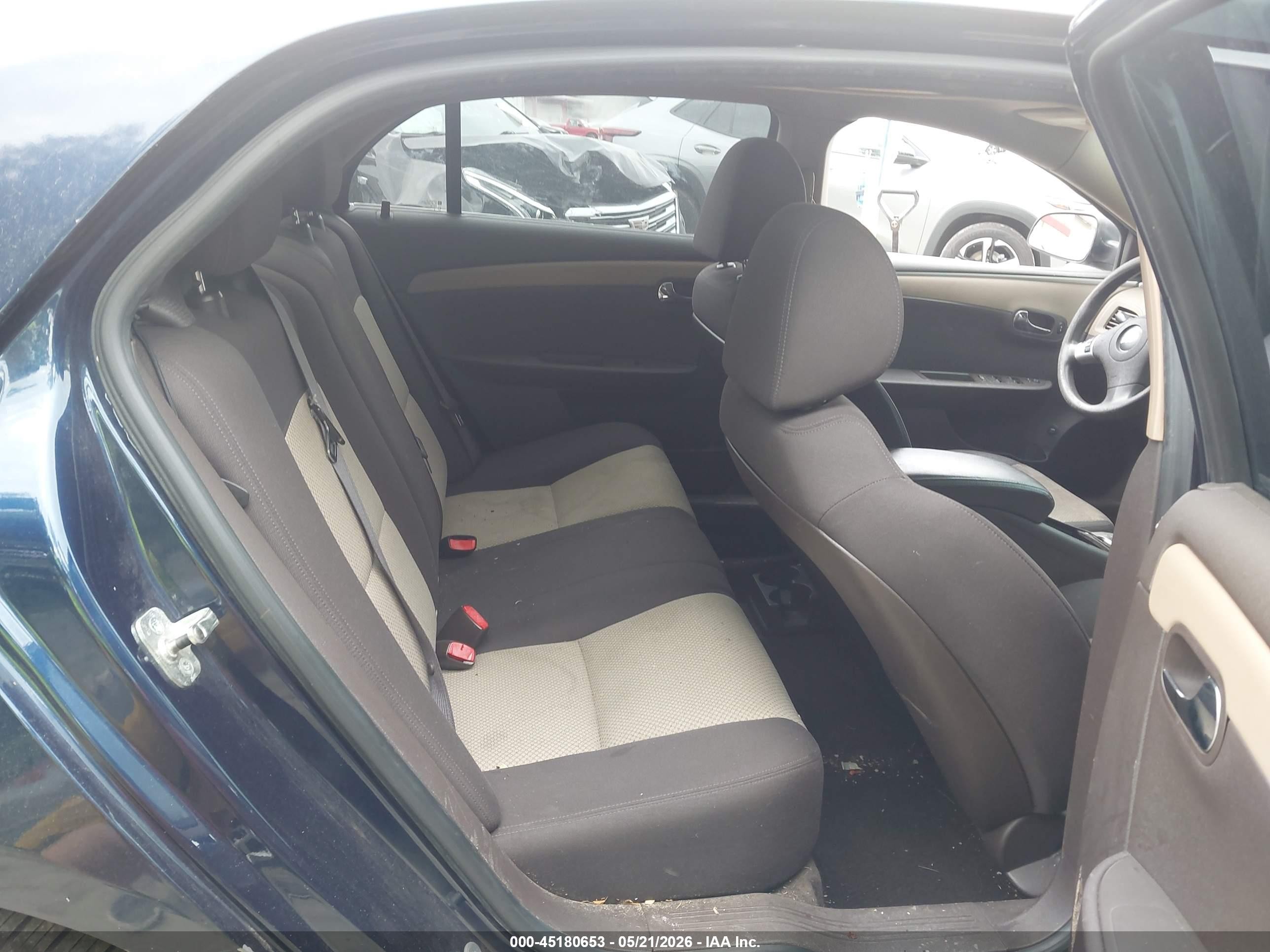 2010 Chevrolet Malibu Ls Dark Blue vin: 1G1ZB5EB4A4135994