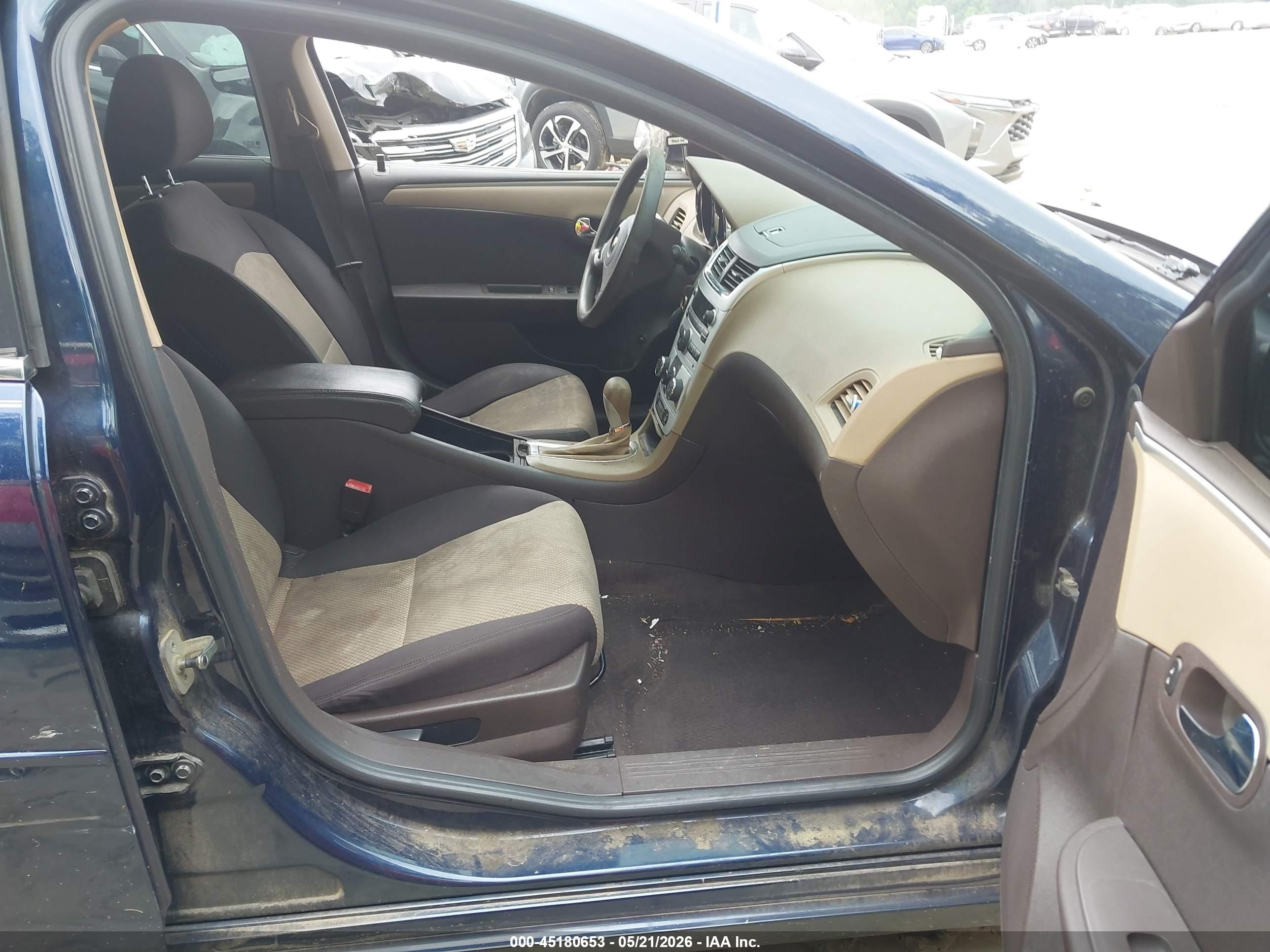 2010 Chevrolet Malibu Ls Dark Blue vin: 1G1ZB5EB4A4135994