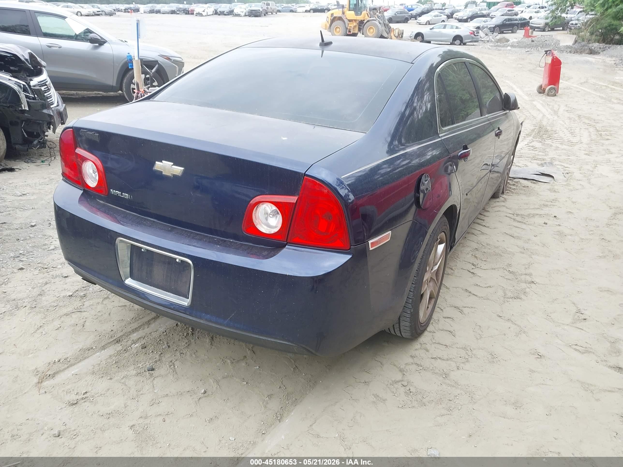 2010 Chevrolet Malibu Ls Dark Blue vin: 1G1ZB5EB4A4135994