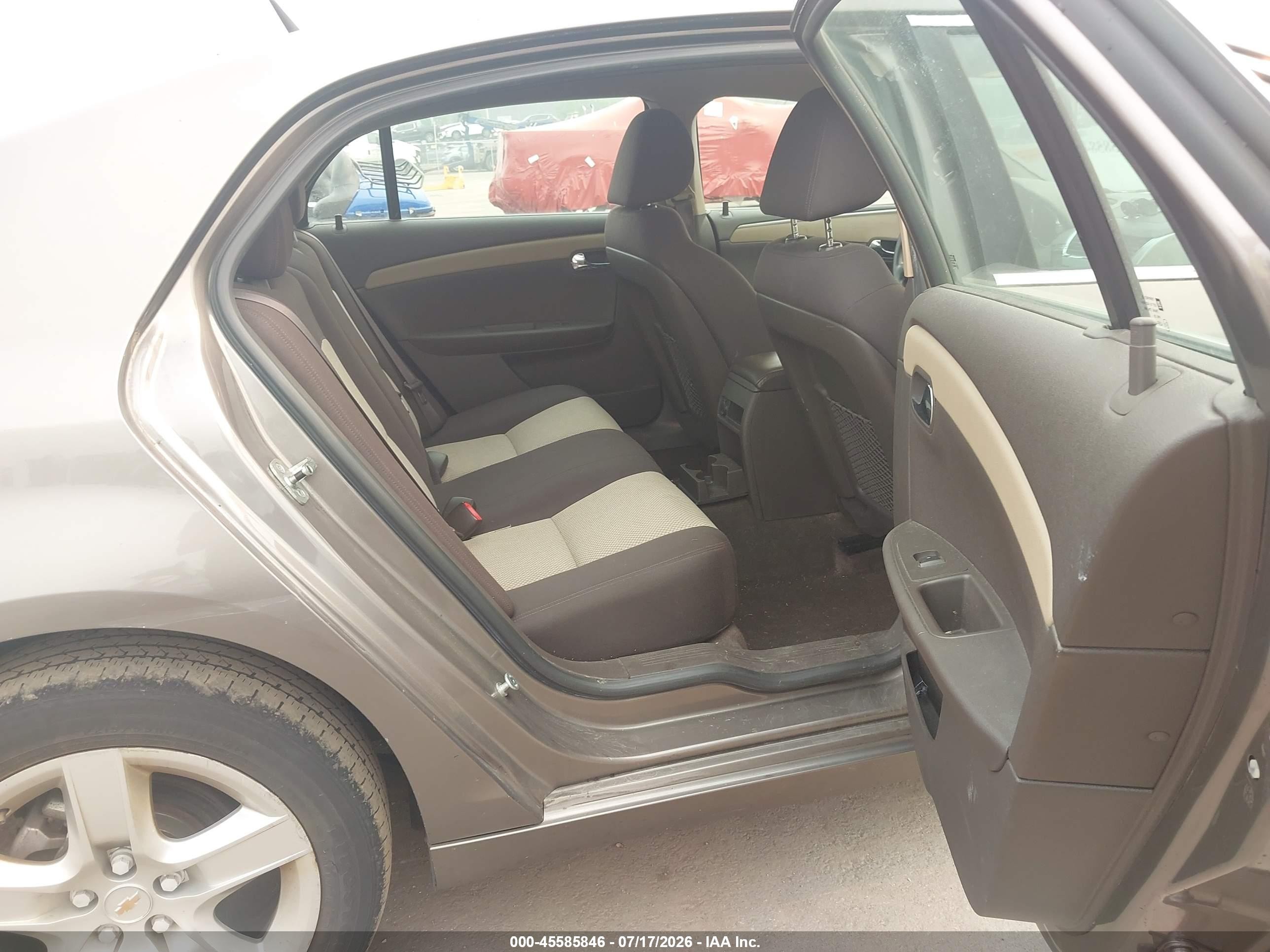 2010 Chevrolet Malibu Ls Gray vin: 1G1ZB5EB4AF109531