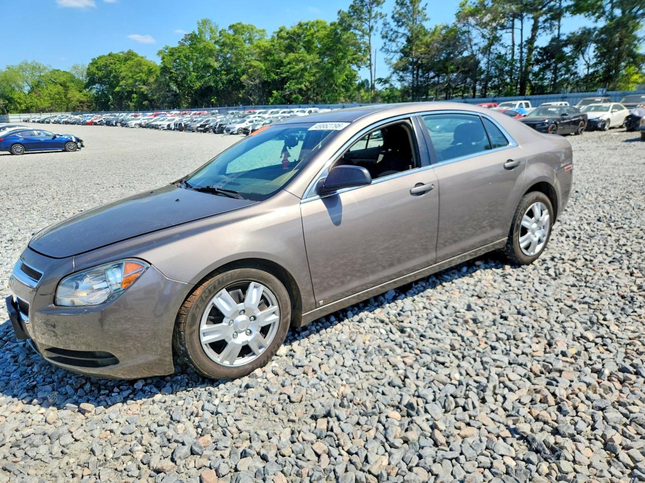2010 Chevrolet Malibu Ls Gray vin: 1G1ZB5EB4AF109884
