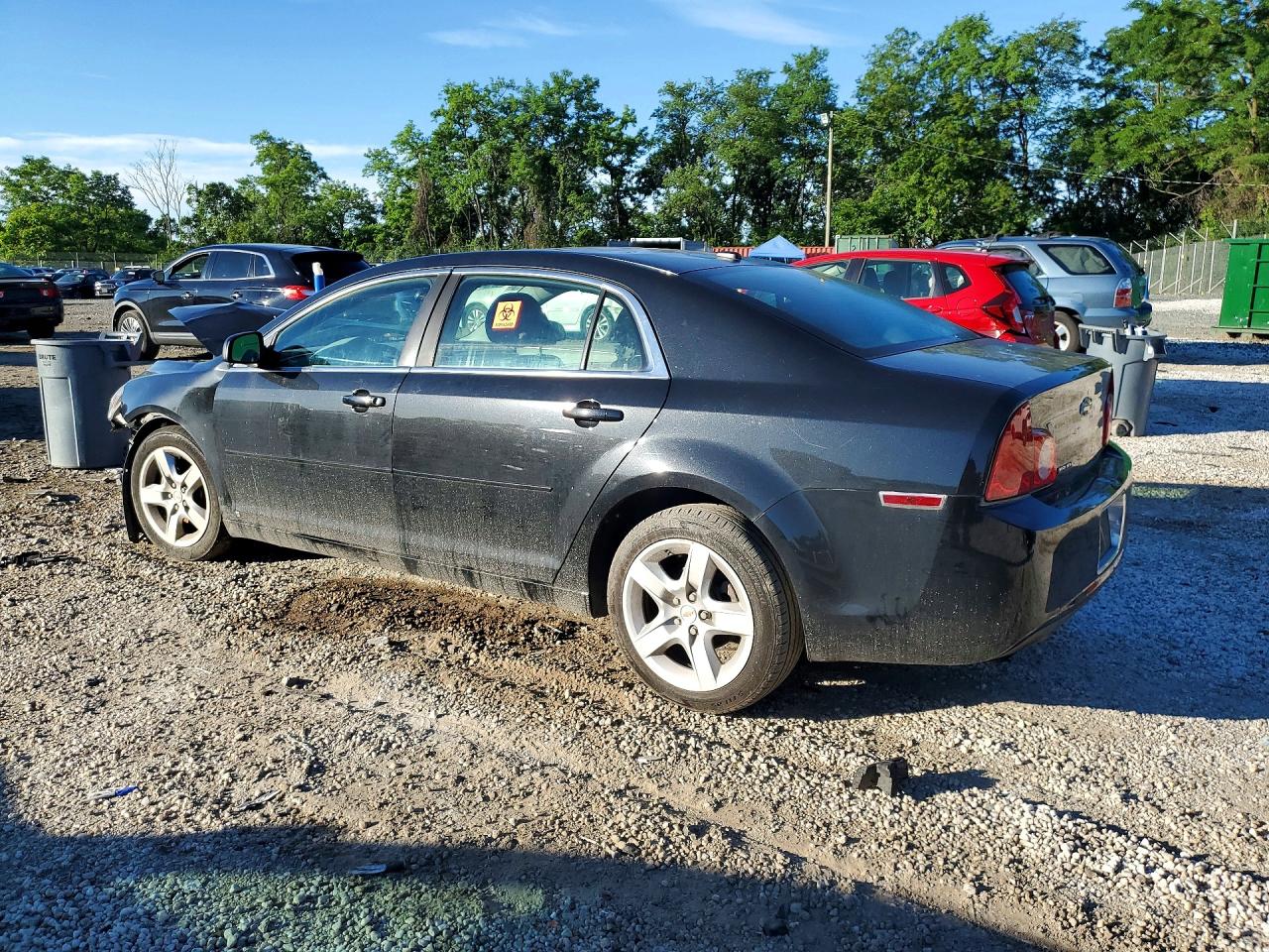 2010 Chevrolet Malibu Ls Charcoal vin: 1G1ZB5EB4AF125096