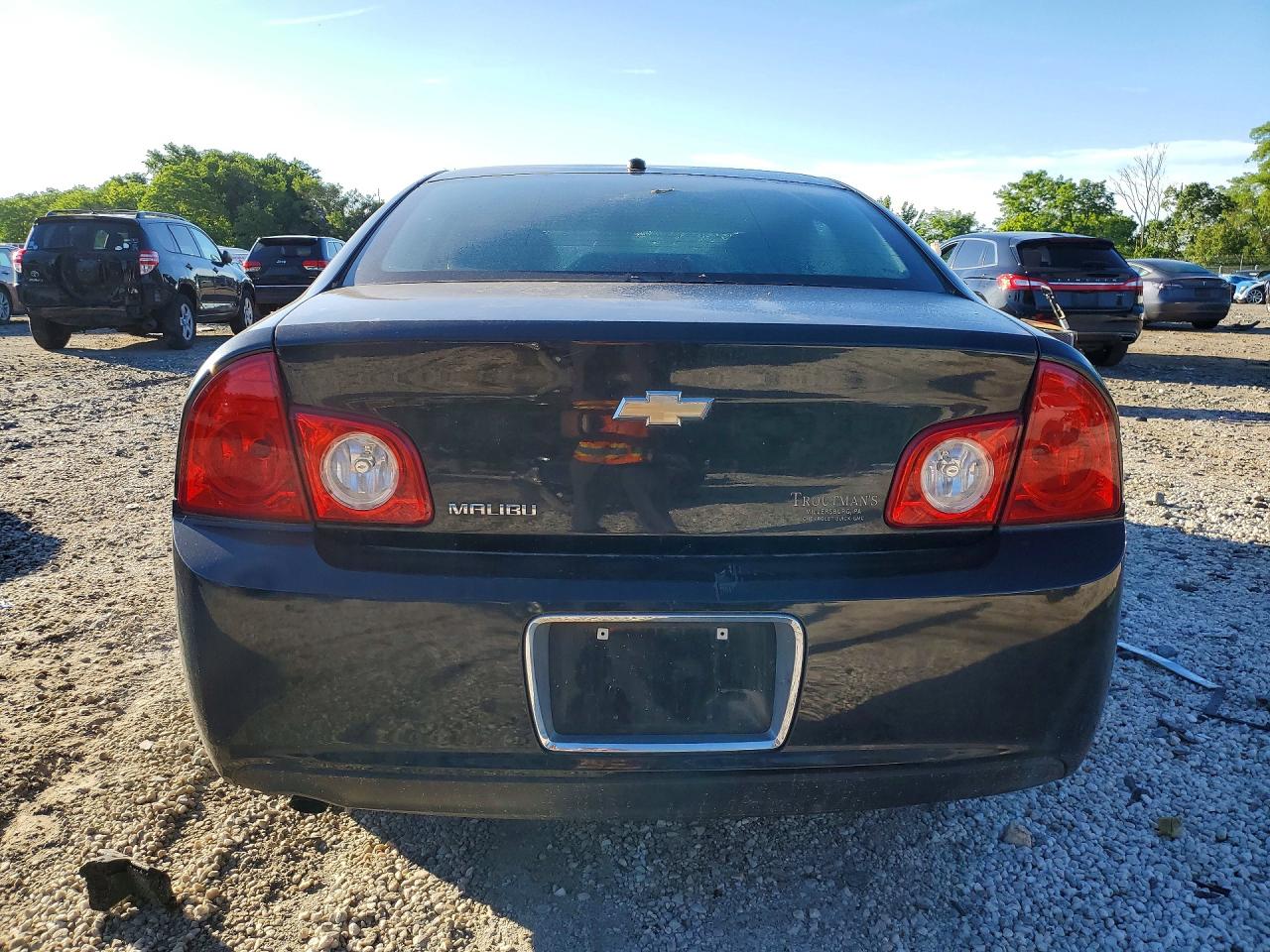 2010 Chevrolet Malibu Ls Charcoal vin: 1G1ZB5EB4AF125096