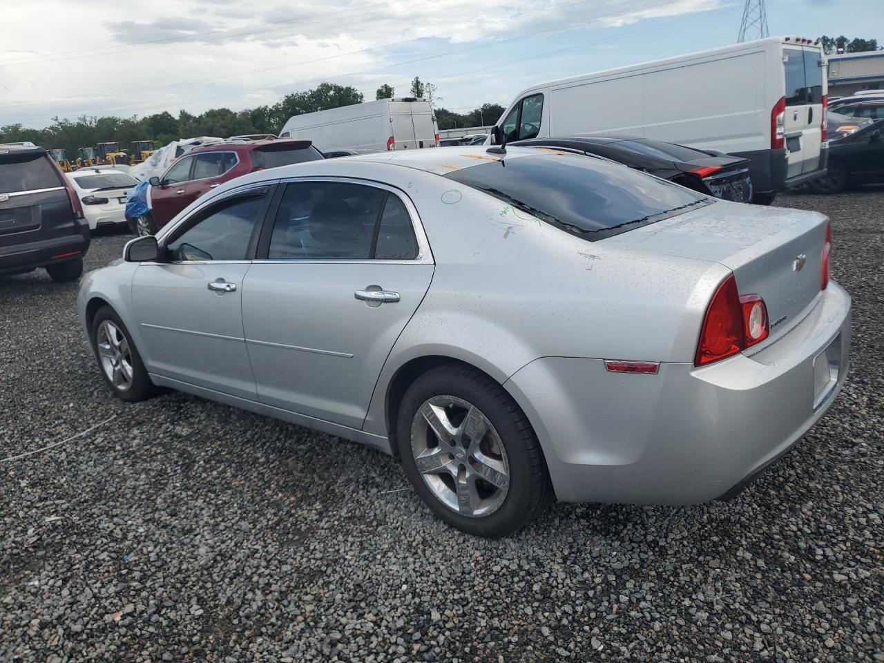 2010 Chevrolet Malibu Ls Silver vin: 1G1ZB5EB5A4140735