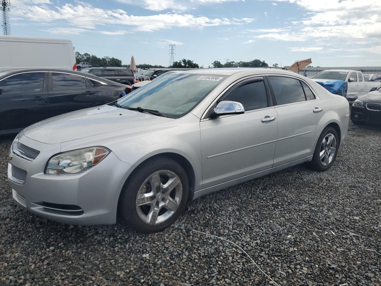 2010 Chevrolet Malibu Ls Silver vin: 1G1ZB5EB5A4140735