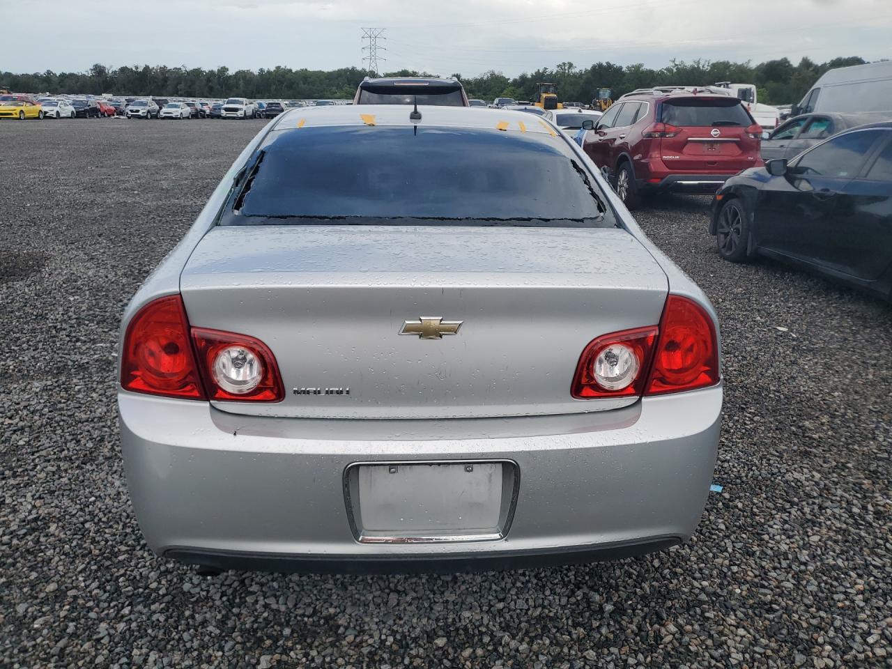 2010 Chevrolet Malibu Ls Silver vin: 1G1ZB5EB5A4140735