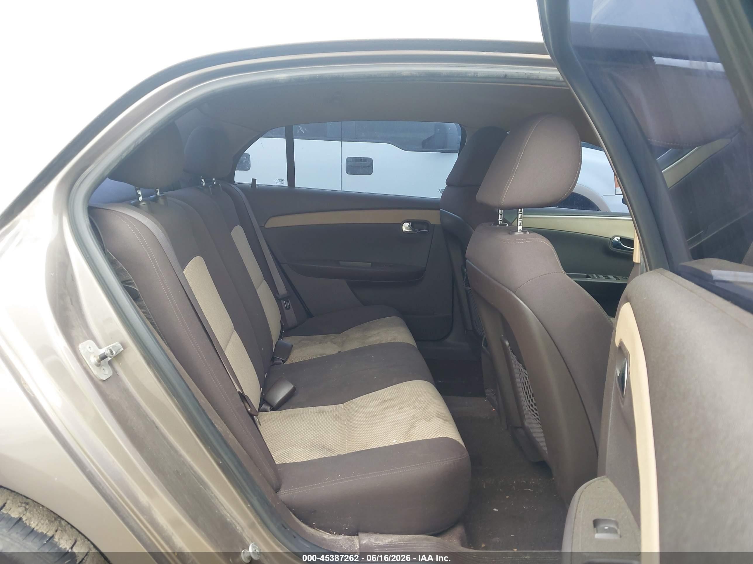2010 Chevrolet Malibu Ls Brown vin: 1G1ZB5EB5AF264816