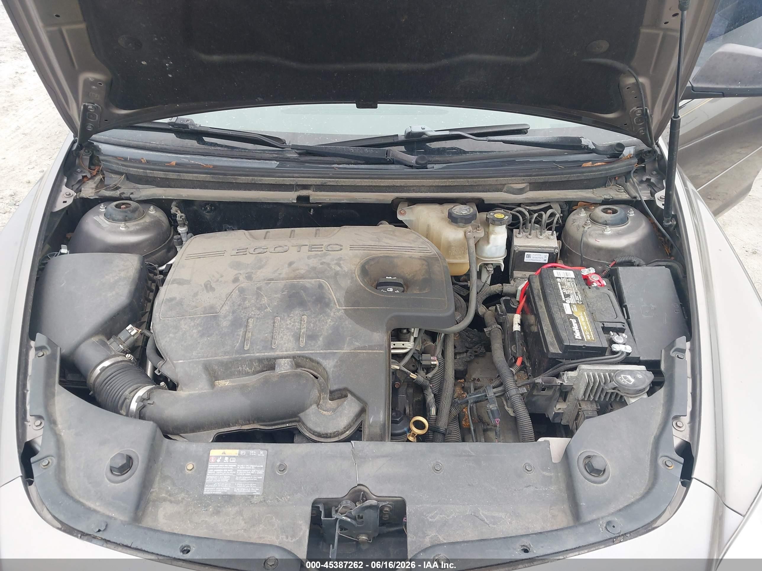 2010 Chevrolet Malibu Ls Brown vin: 1G1ZB5EB5AF264816