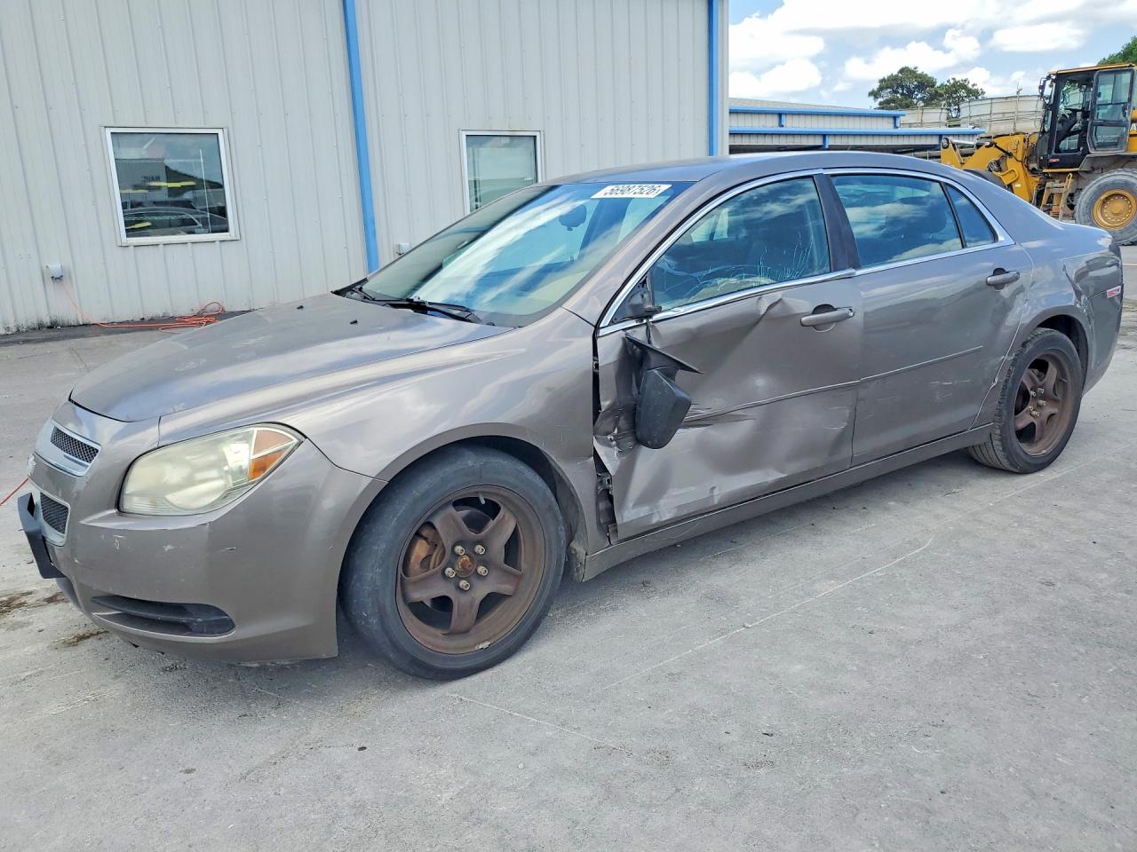 2010 Chevrolet Malibu Ls Gray vin: 1G1ZB5EB6AF153224