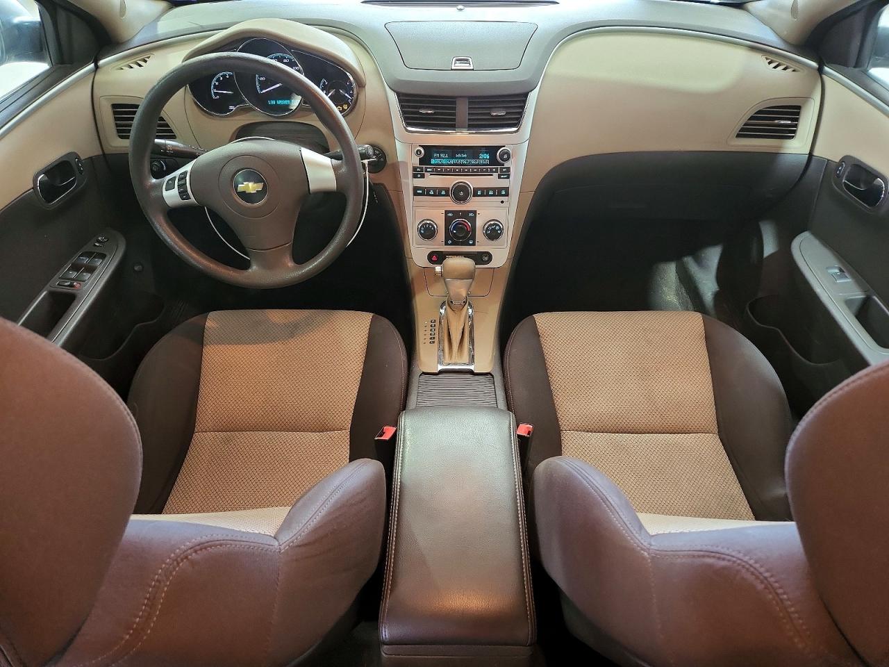 2010 Chevrolet Malibu Ls Cream vin: 1G1ZB5EB6AF296139
