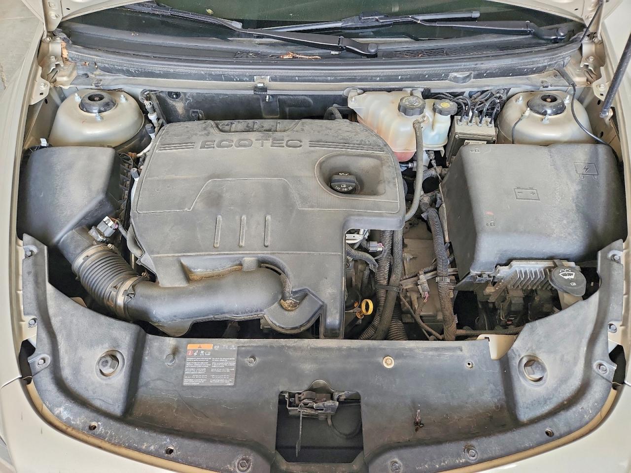 2010 Chevrolet Malibu Ls Cream vin: 1G1ZB5EB6AF296139