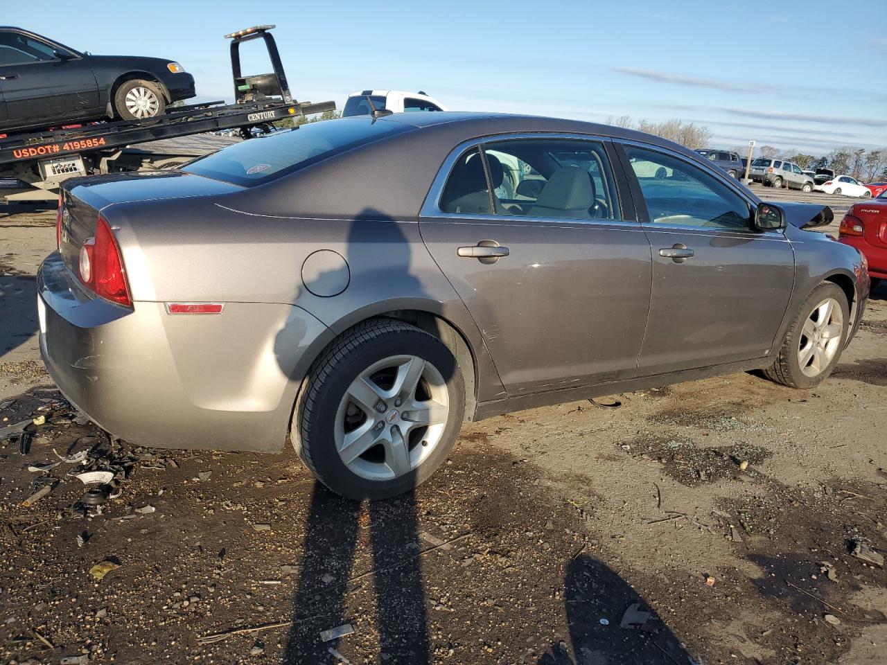 2010 Chevrolet Malibu Ls Tan vin: 1G1ZB5EB7AF116411