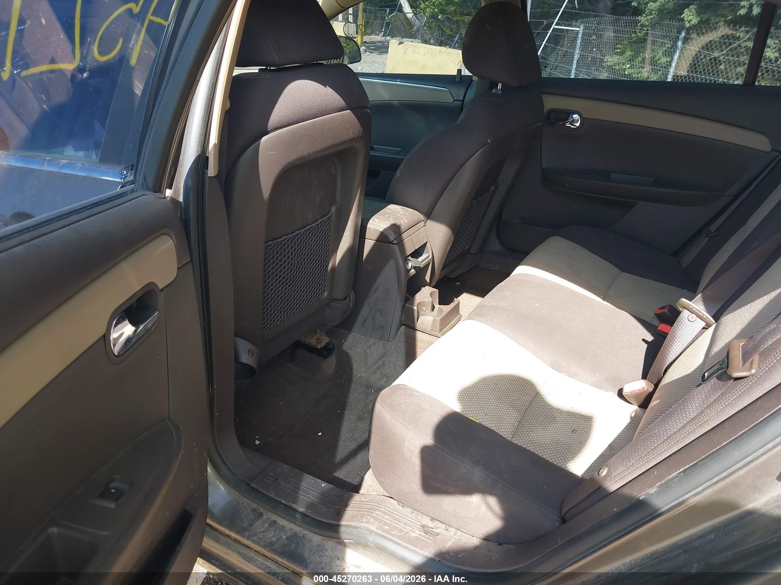 2010 Chevrolet Malibu Ls Gray vin: 1G1ZB5EB8A4106966