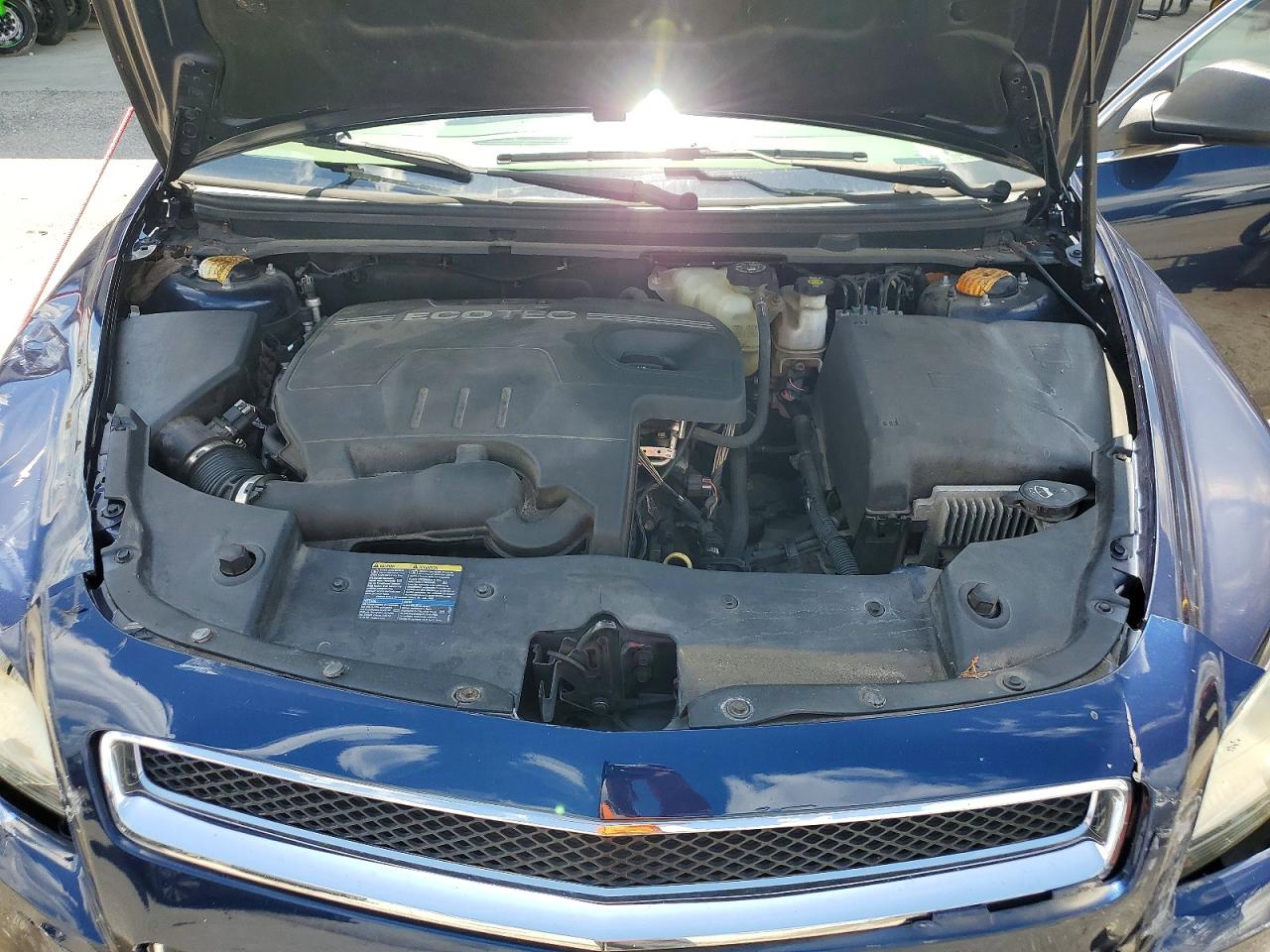 2010 Chevrolet Malibu Ls Blue vin: 1G1ZB5EB8AF119186