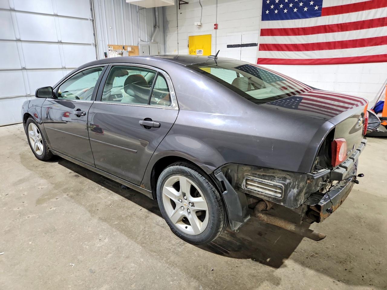 2010 Chevrolet Malibu Ls Gray vin: 1G1ZB5EB8AF267032