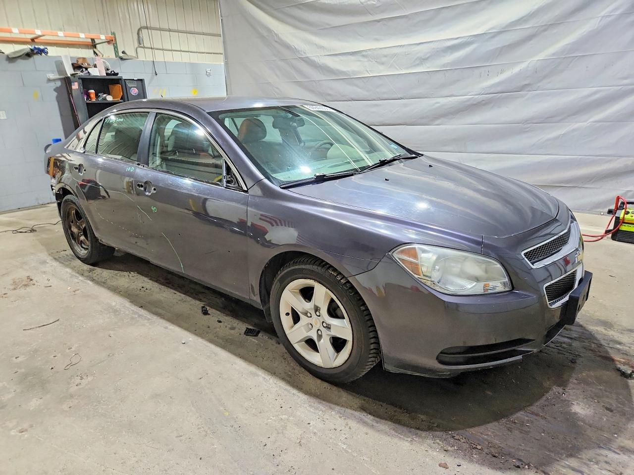 2010 Chevrolet Malibu Ls Gray vin: 1G1ZB5EB8AF267032