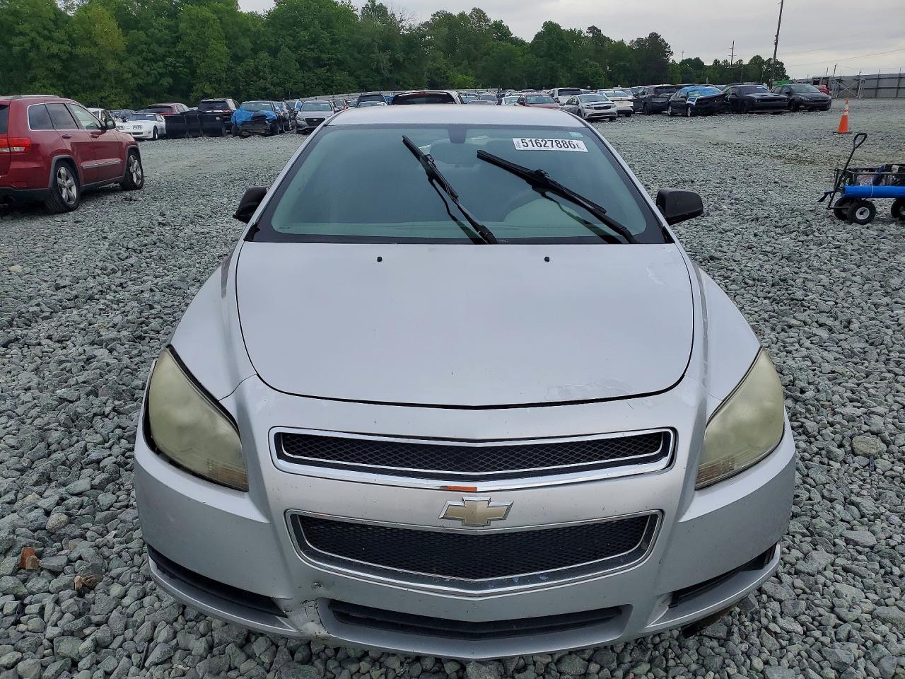 2010 Chevrolet Malibu Ls Silver vin: 1G1ZB5EB9AF203713