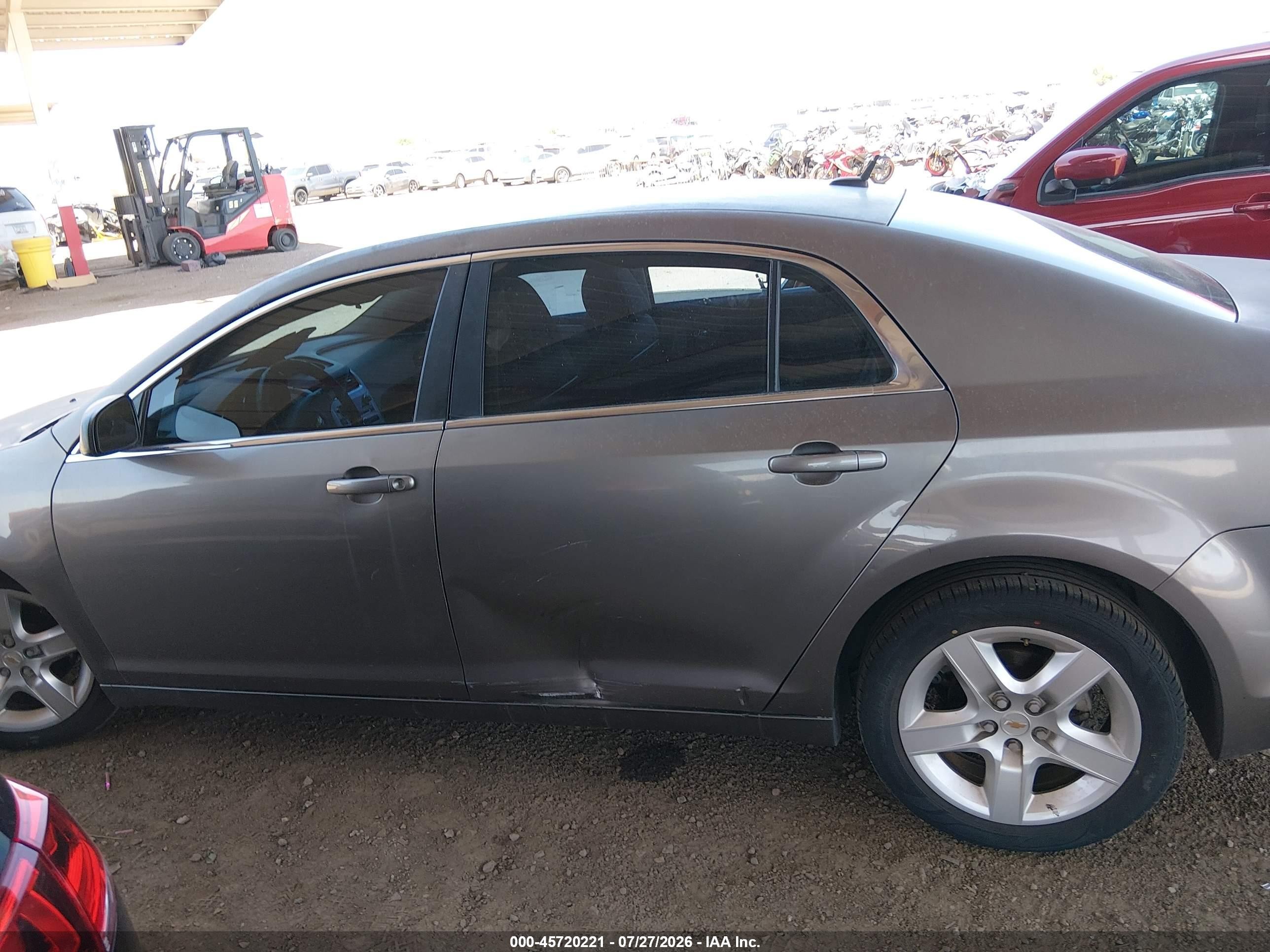 2010 Chevrolet Malibu Ls Gray vin: 1G1ZB5EB9AF256251
