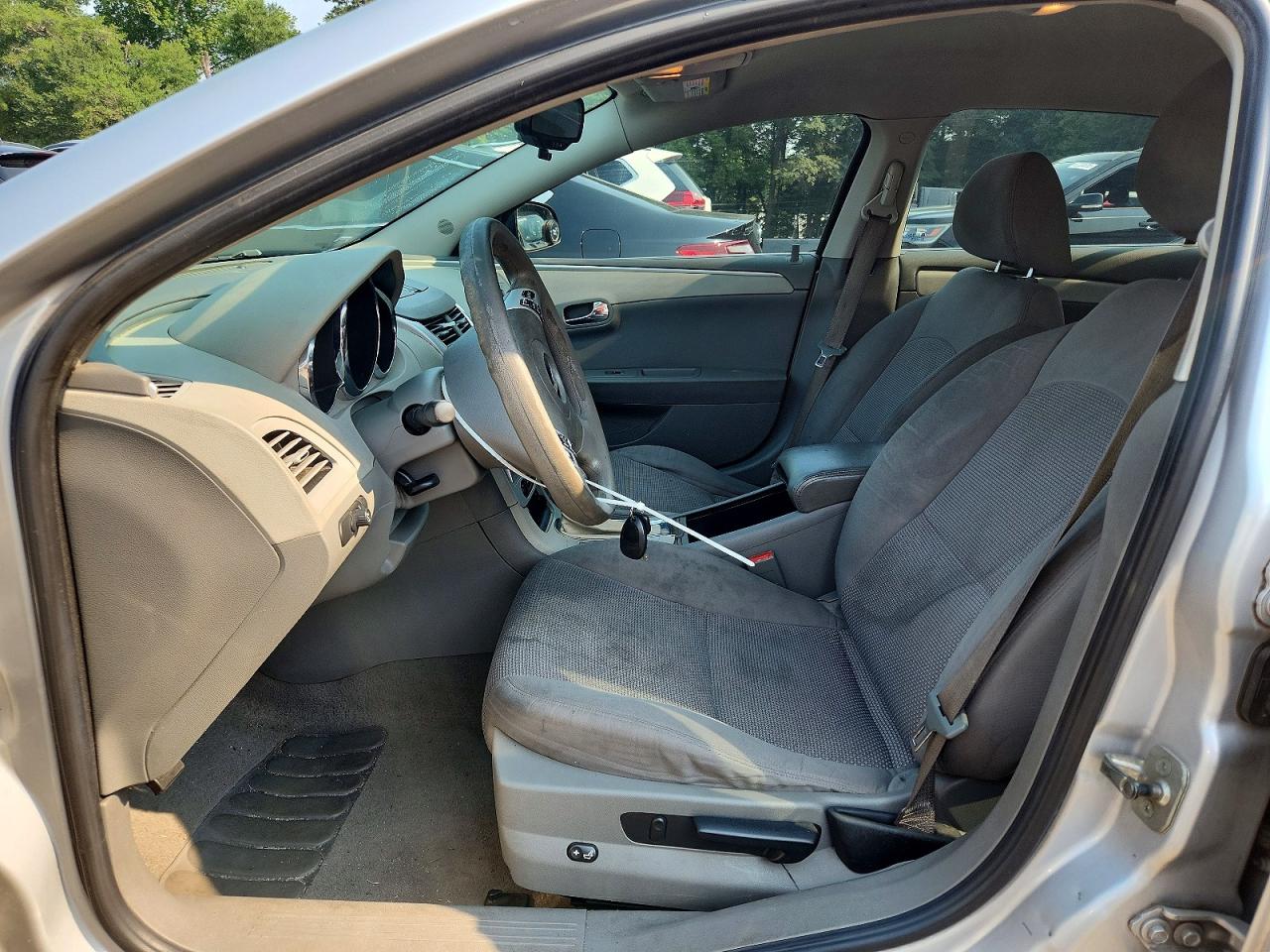 2010 Chevrolet Malibu Ls Silver vin: 1G1ZB5EBXAF220018