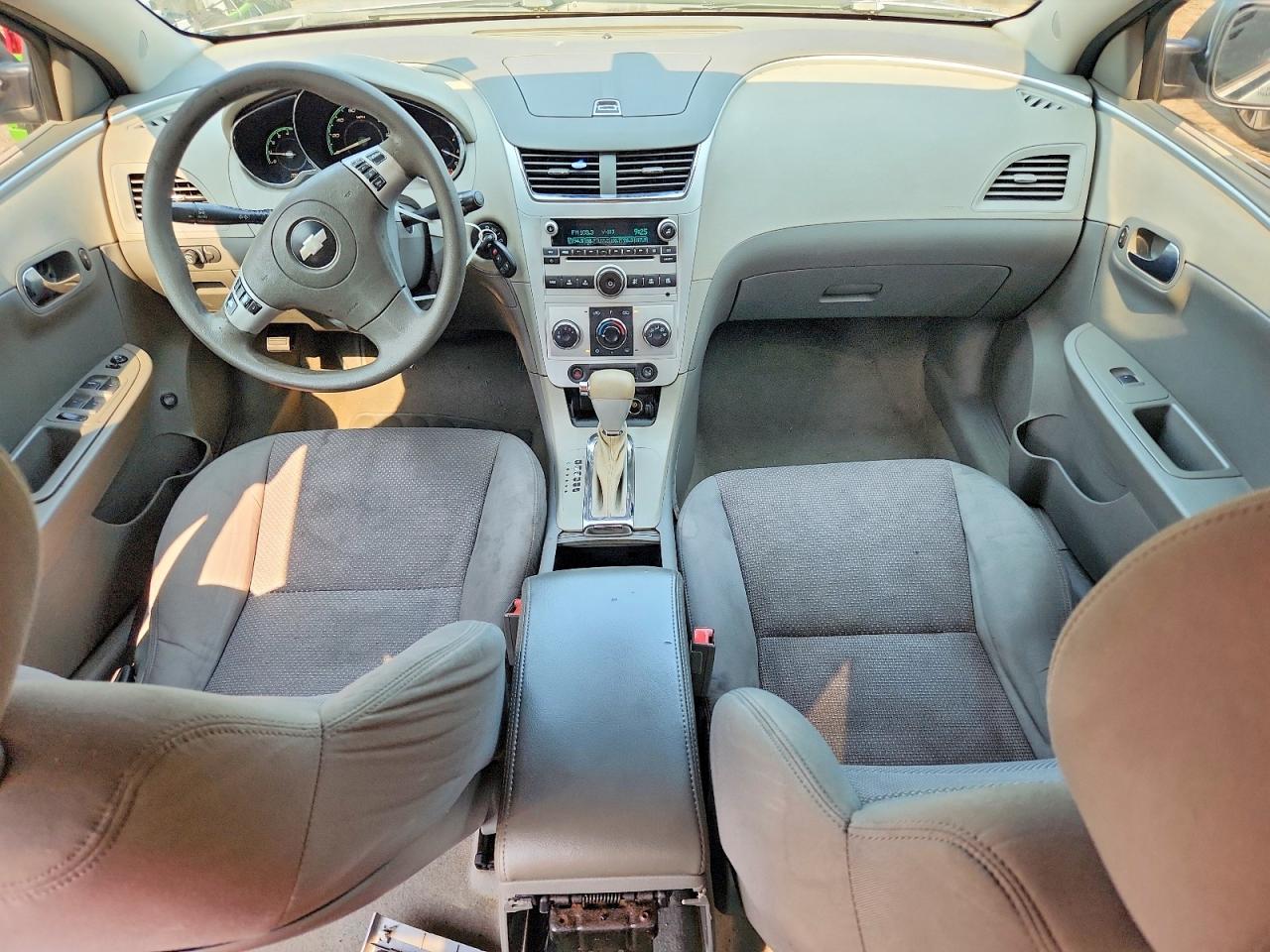 2010 Chevrolet Malibu Ls Silver vin: 1G1ZB5EBXAF220018