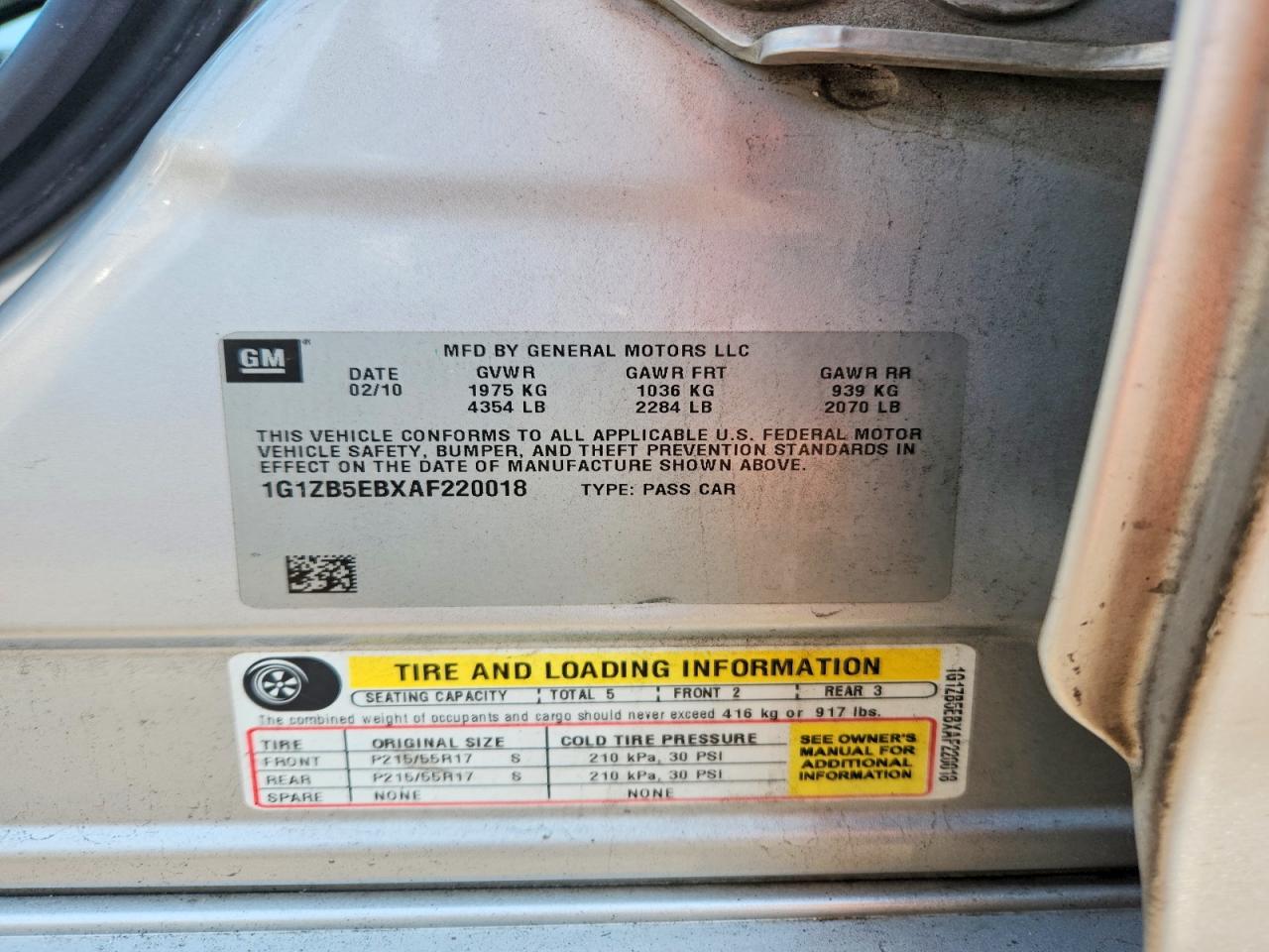 2010 Chevrolet Malibu Ls Silver vin: 1G1ZB5EBXAF220018