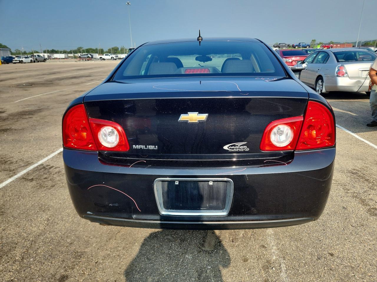 2010 Chevrolet Malibu Ls Charcoal vin: 1G1ZB5EBXAF245811