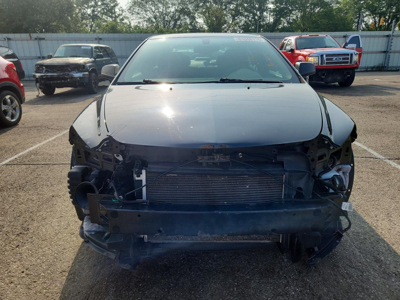 2010 Chevrolet Malibu Ls Charcoal vin: 1G1ZB5EBXAF245811