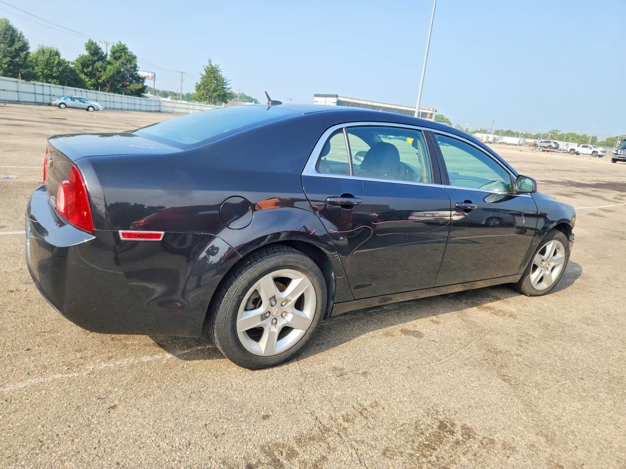 2010 Chevrolet Malibu Ls Charcoal vin: 1G1ZB5EBXAF245811
