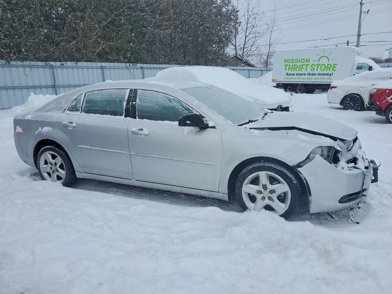 2012 Chevrolet Malibu Ls Silver vin: 1G1ZB5EU3CF356527