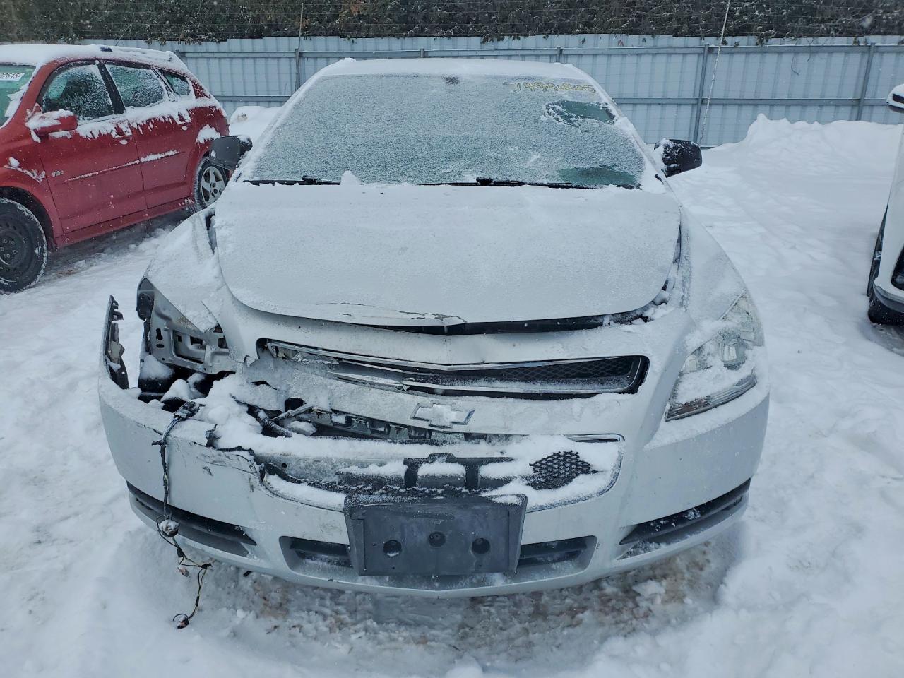 2012 Chevrolet Malibu Ls Silver vin: 1G1ZB5EU3CF356527