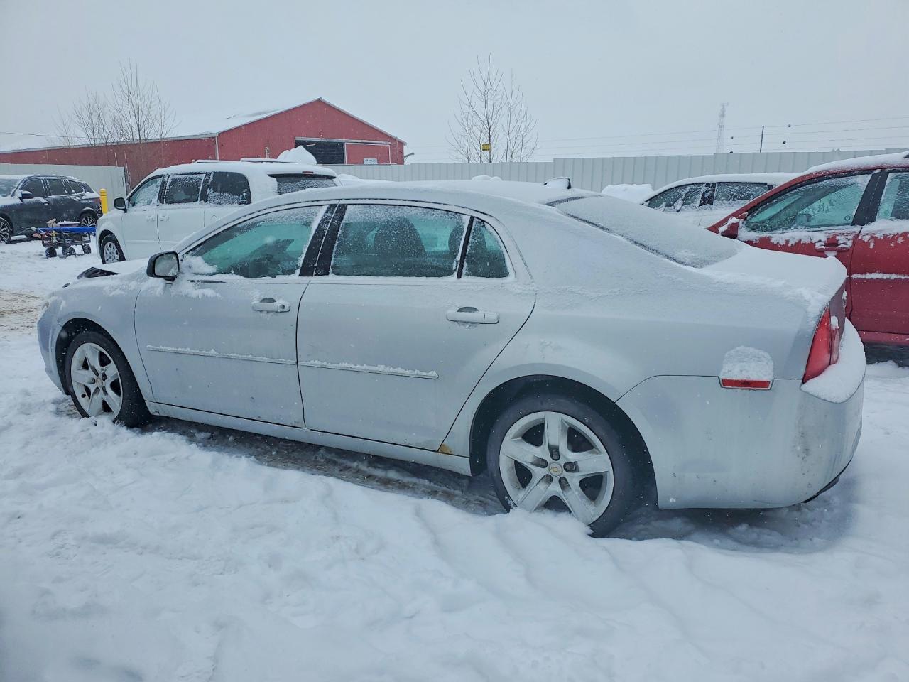 2012 Chevrolet Malibu Ls Silver vin: 1G1ZB5EU3CF356527