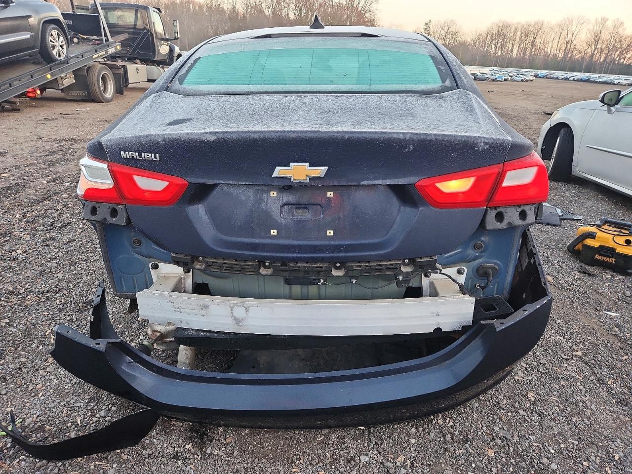 2017 Chevrolet Malibu Ls Blue vin: 1G1ZB5ST0HF235196
