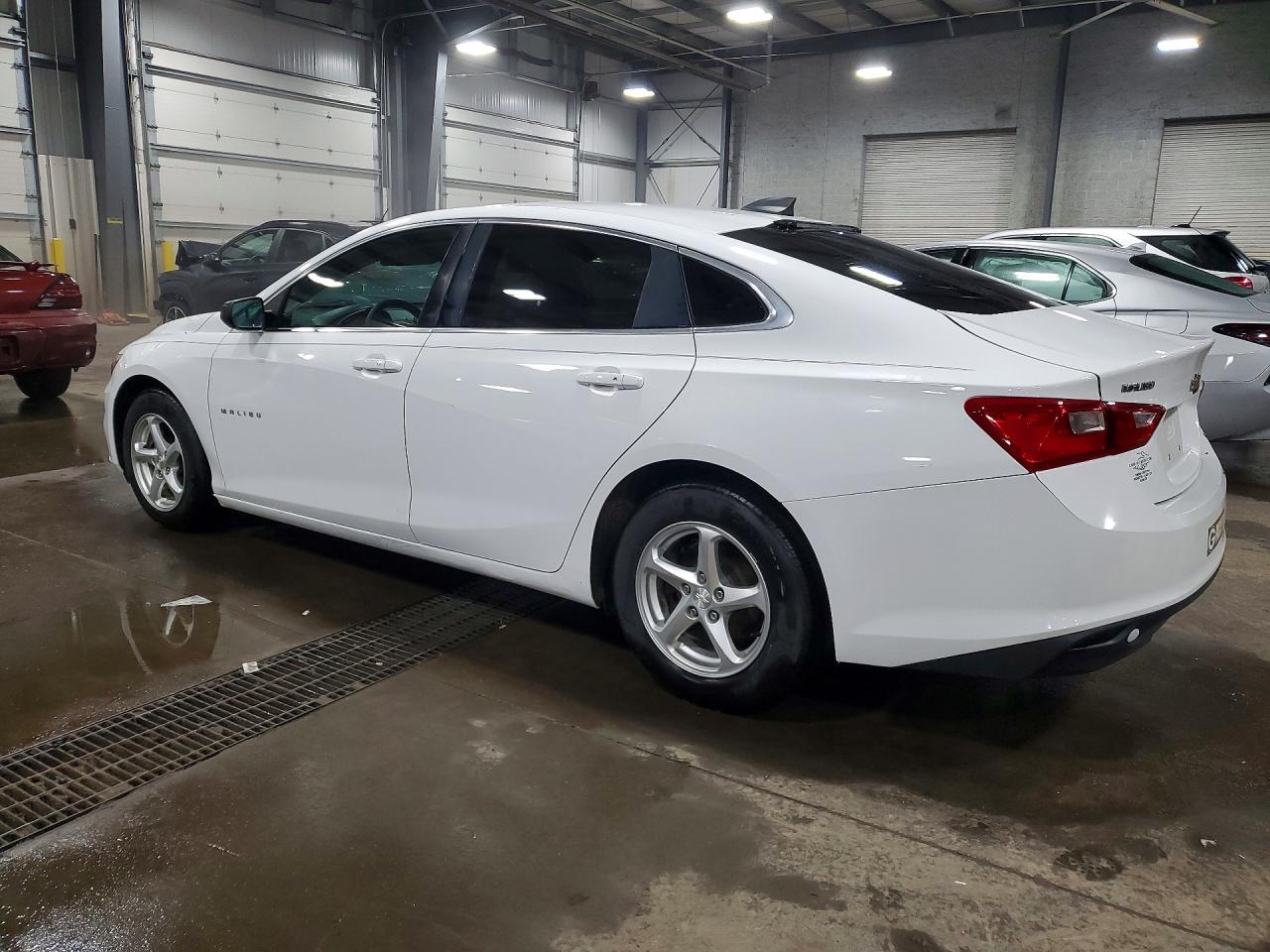 2017 Chevrolet Malibu Ls White vin: 1G1ZB5ST0HF251205