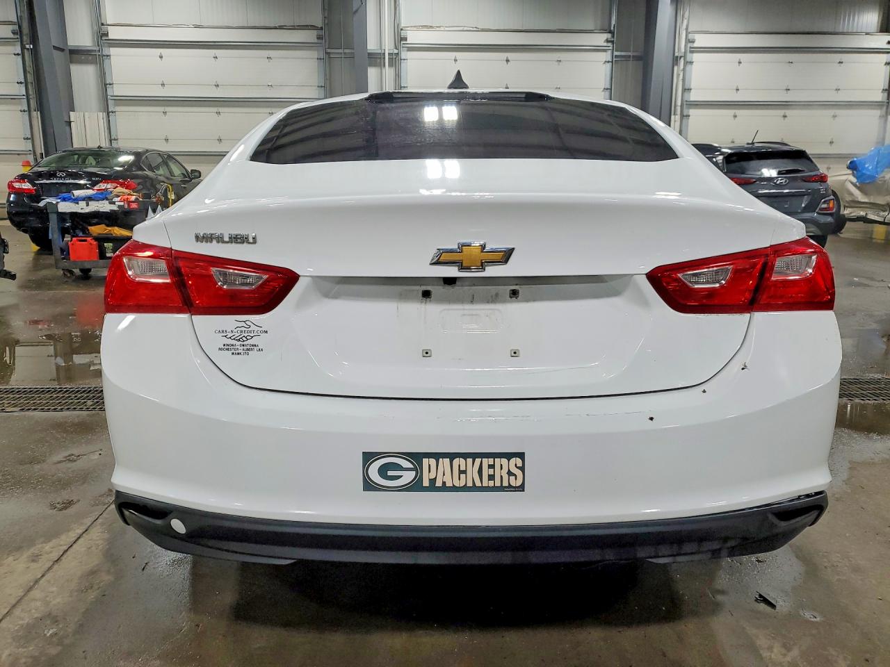 2017 Chevrolet Malibu Ls White vin: 1G1ZB5ST0HF251205