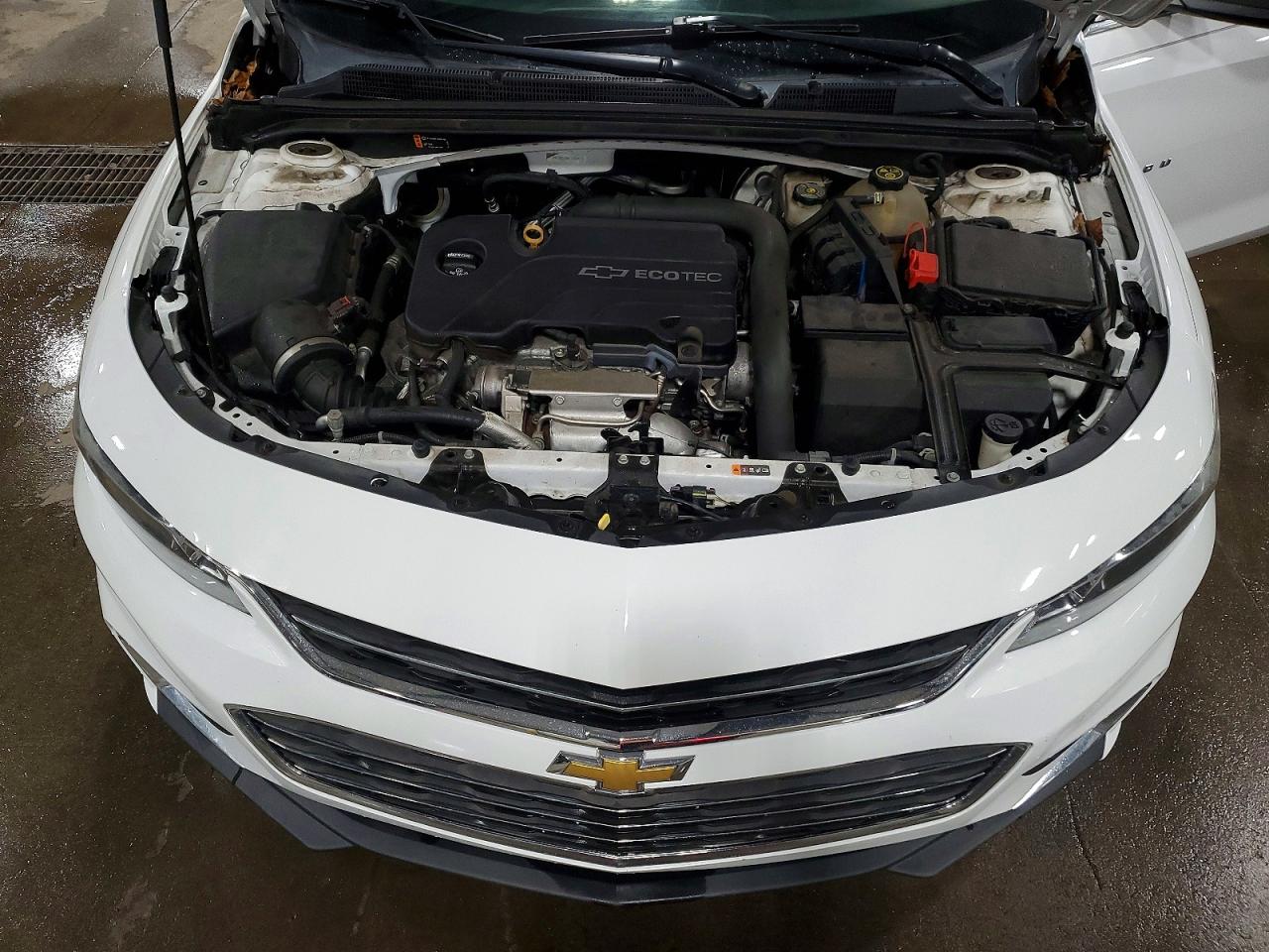2017 Chevrolet Malibu Ls White vin: 1G1ZB5ST0HF251205