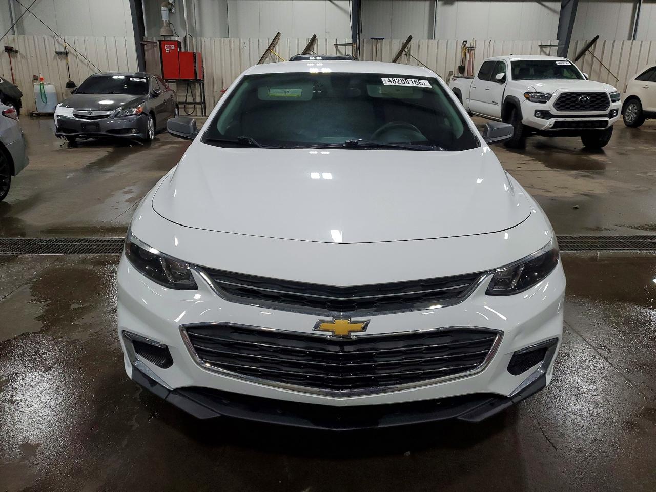 2017 Chevrolet Malibu Ls White vin: 1G1ZB5ST0HF251205