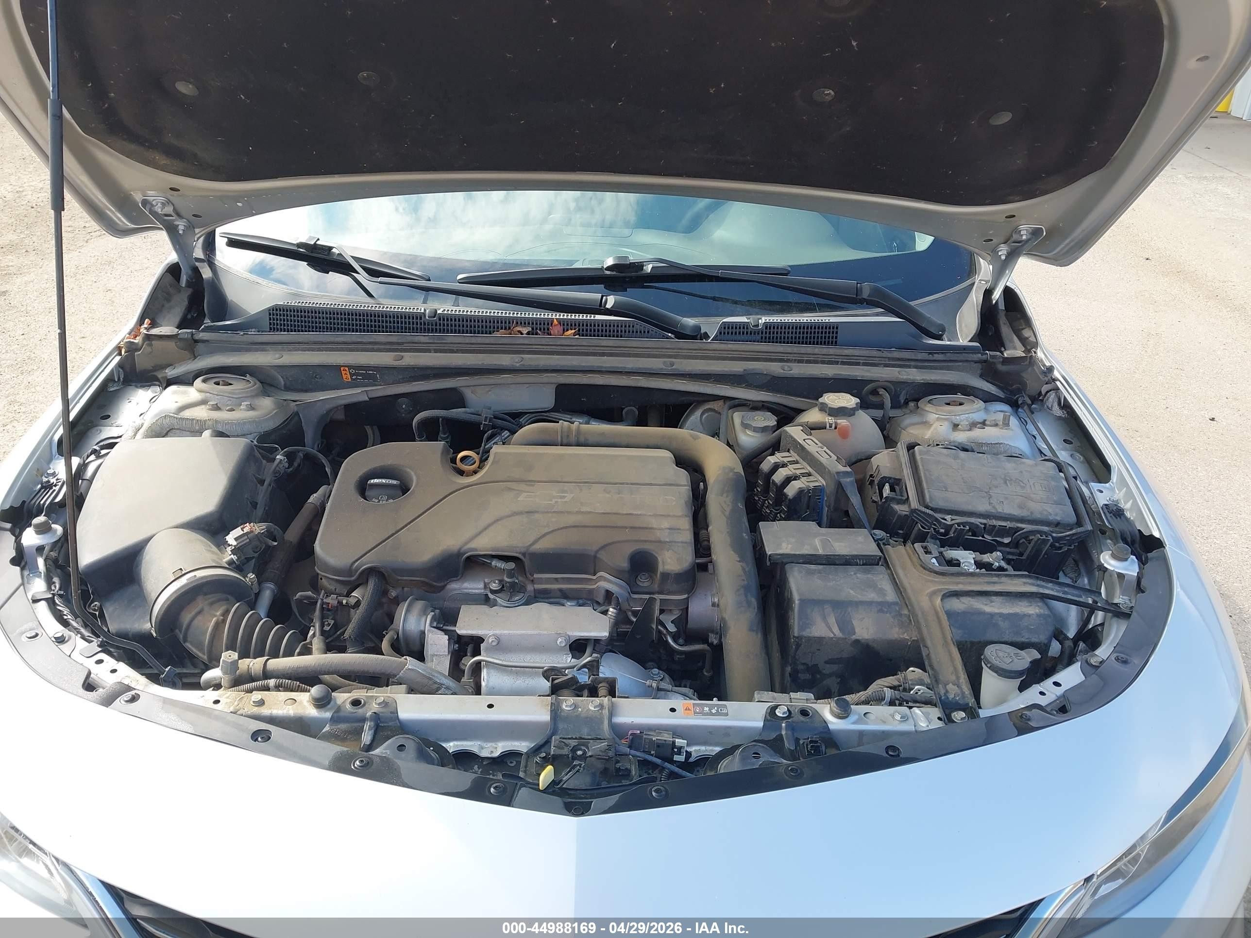 2017 Chevrolet Malibu Ls Серебряный vin: 1G1ZB5ST0HF271826