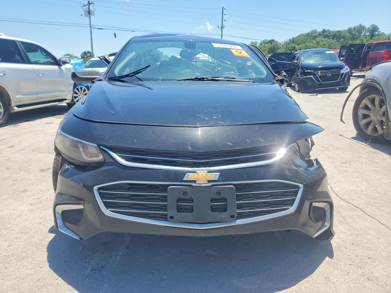 2018 Chevrolet Malibu Ls Black vin: 1G1ZB5ST0JF268365