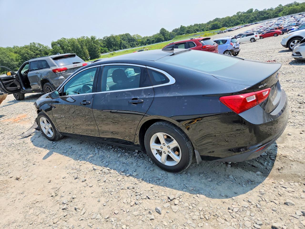 2019 Chevrolet Malibu Ls Черный vin: 1G1ZB5ST0KF222679