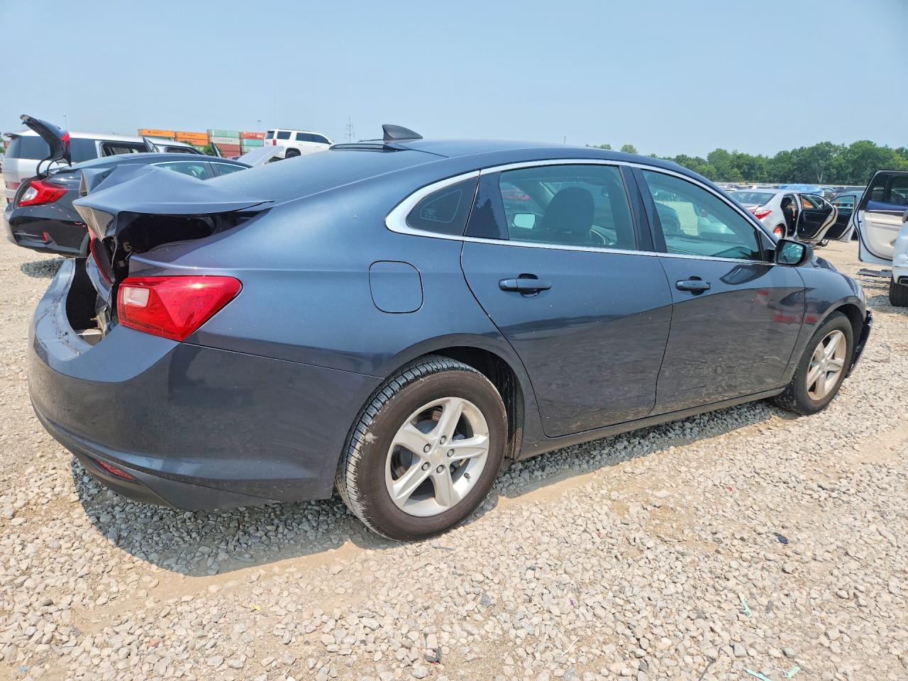 2020 Chevrolet Malibu Ls Black vin: 1G1ZB5ST0LF022600