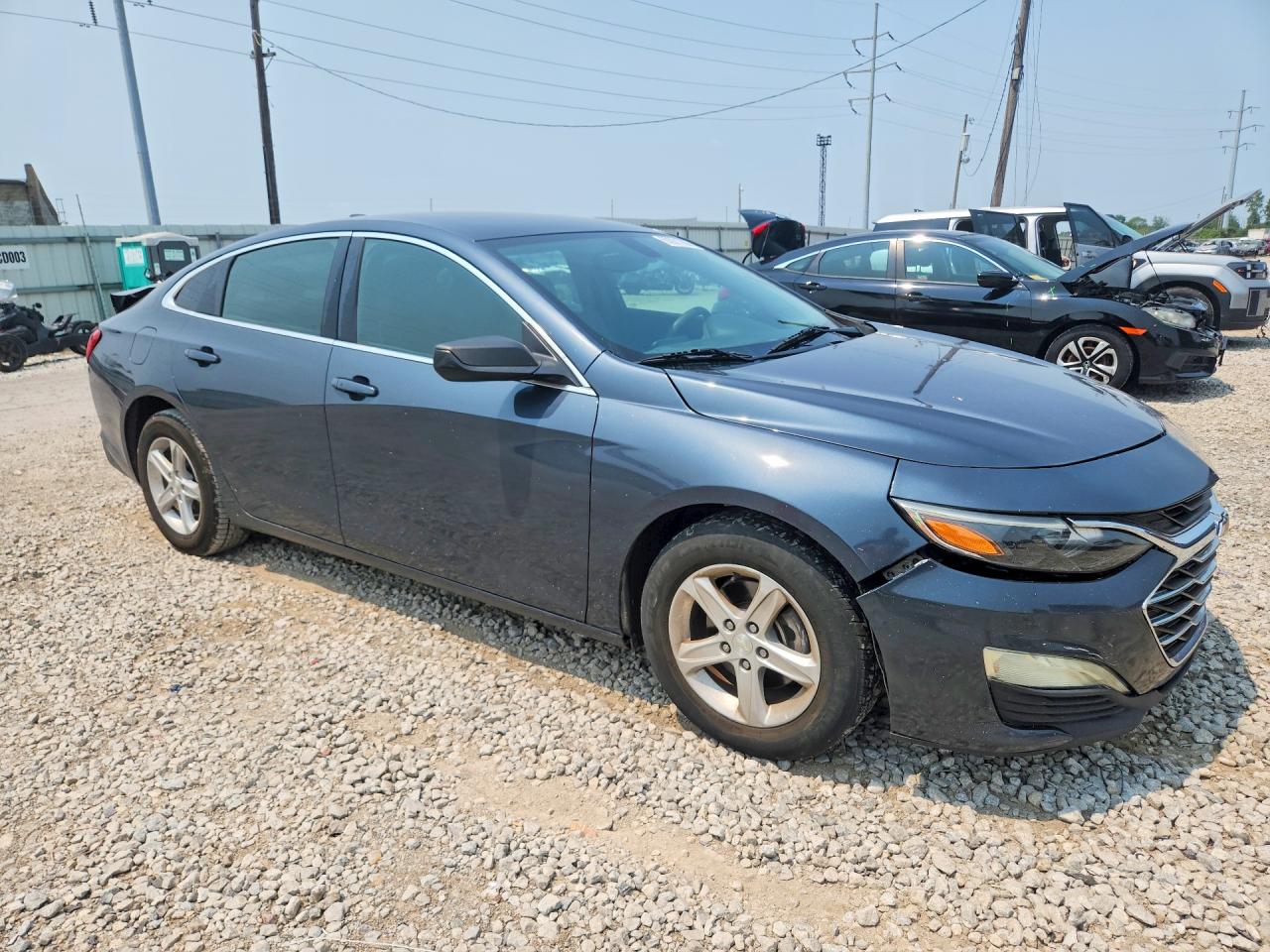 2020 Chevrolet Malibu Ls Black vin: 1G1ZB5ST0LF022600