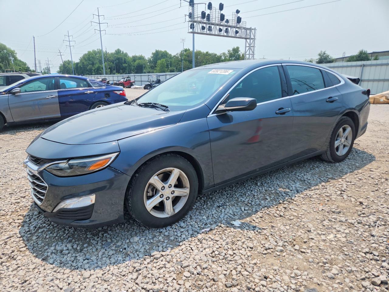 2020 Chevrolet Malibu Ls Black vin: 1G1ZB5ST0LF022600