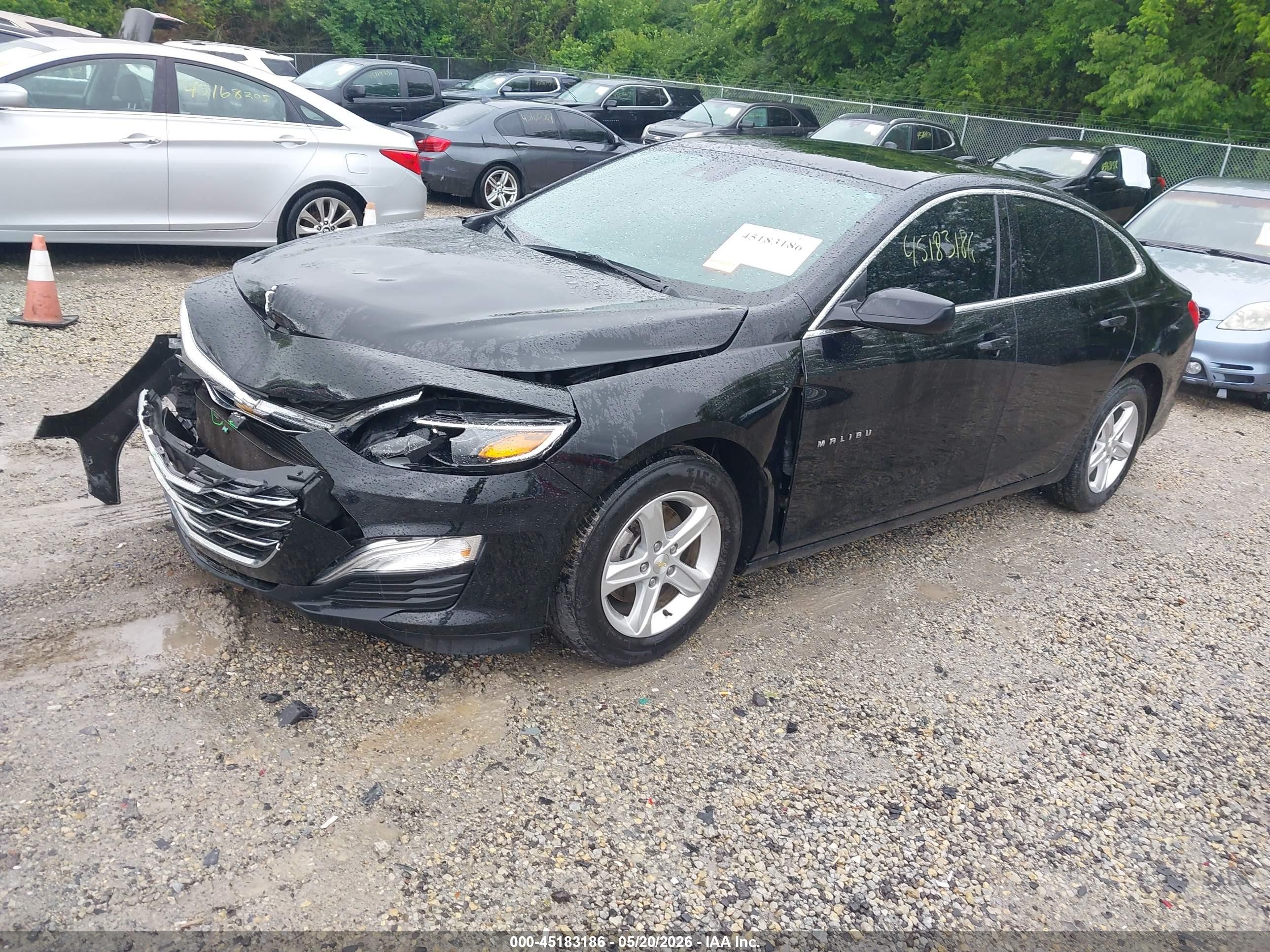 2025 Chevrolet Malibu Fwd Ls Black vin: 1G1ZB5ST0SF103613